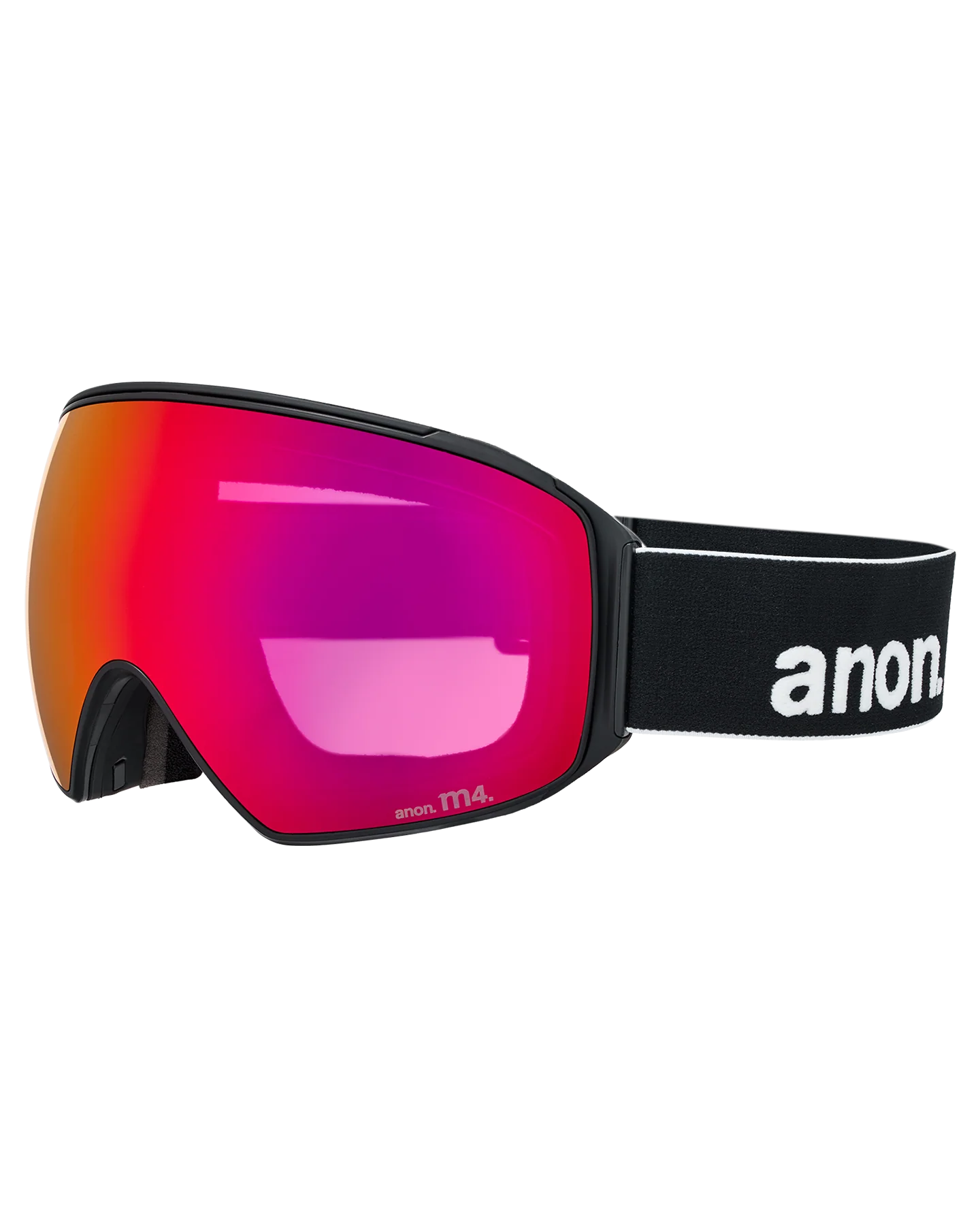 Anon M4 (Toric) Low Bridge Snow Goggles + Bonus Lens + MFI® Face Mask - Black/Perceive Sunny Red - Image 2