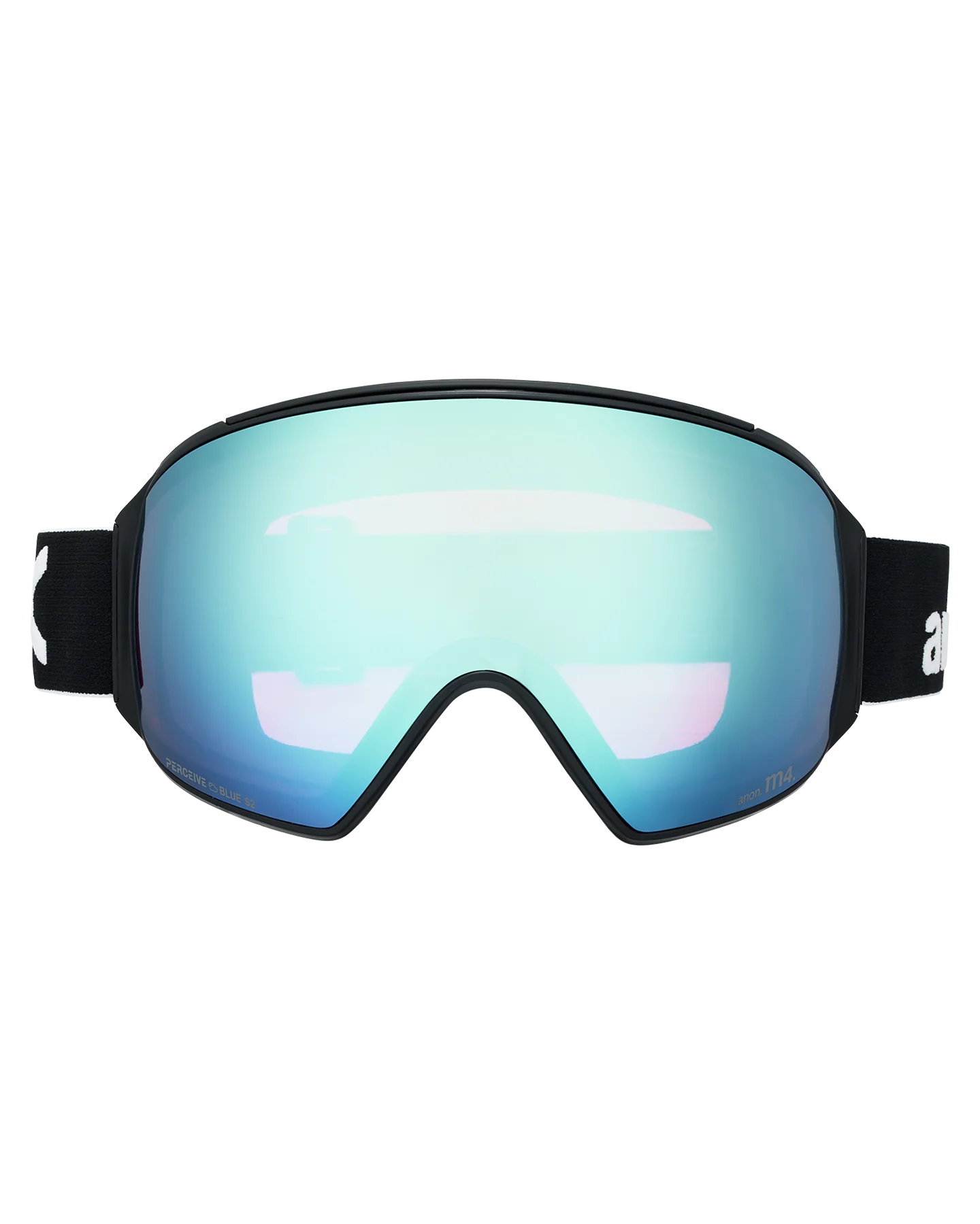 Anon M4 (Toric) Low Bridge Snow Goggles + Bonus Lens + MFI® Face Mask - Black/Perceive Variable Blue - Image 3