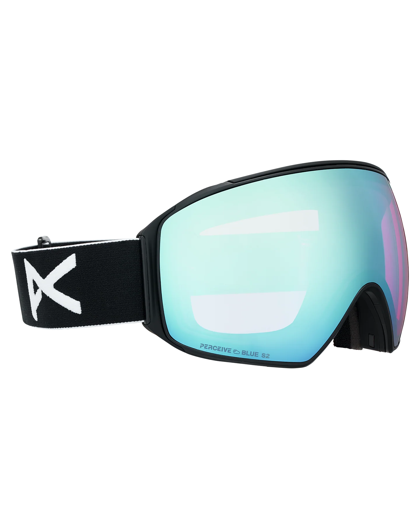 Anon M4 (Toric) Snow Goggles + Bonus Lens + MFI® Face Mask - Black/Perceive Variable Blue Lens