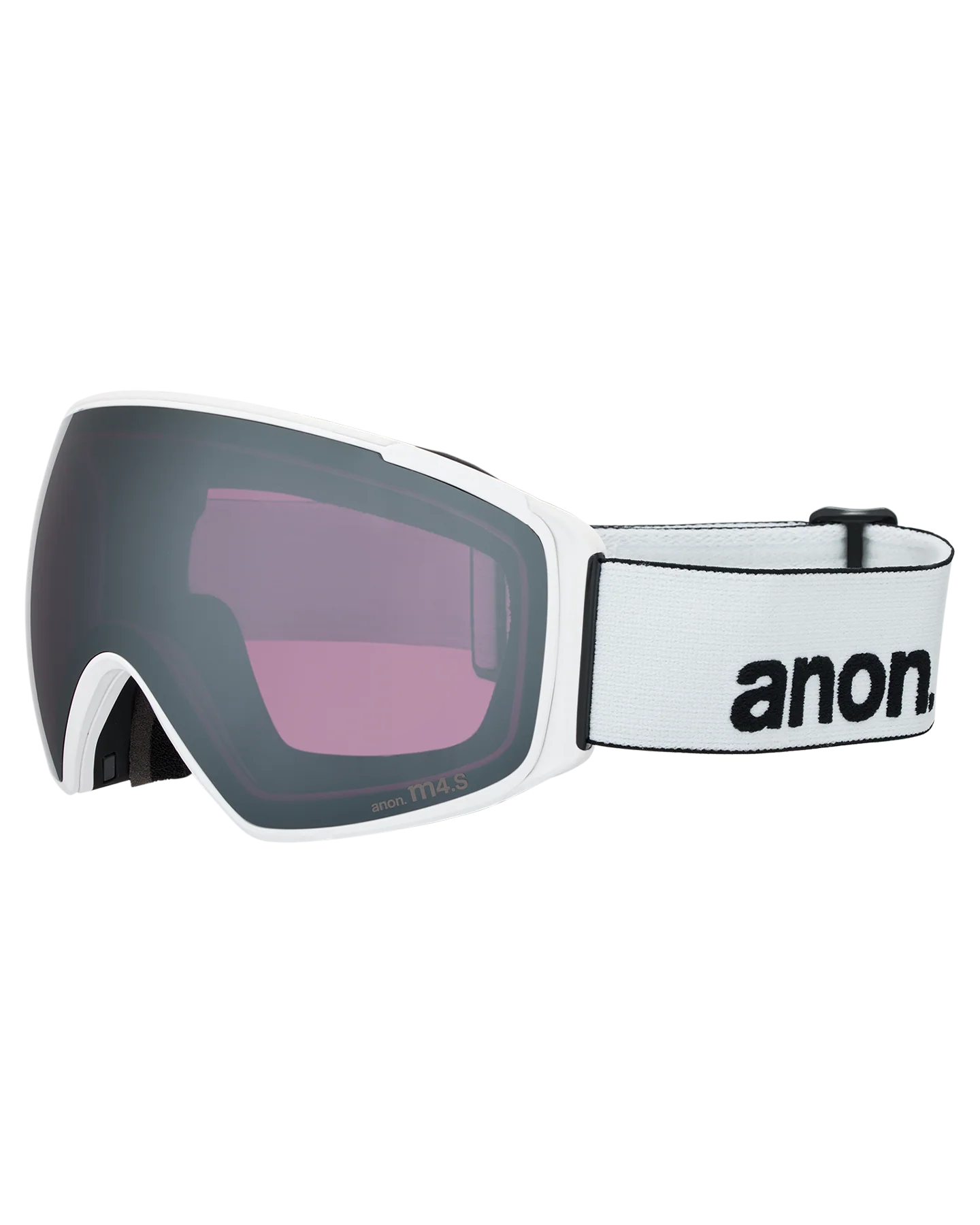 Anon M4S (Toric) Low Bridge Snow Goggles + Bonus Lens + MFI® Face Mask - White/Perceive Sunny Onyx - Image 2