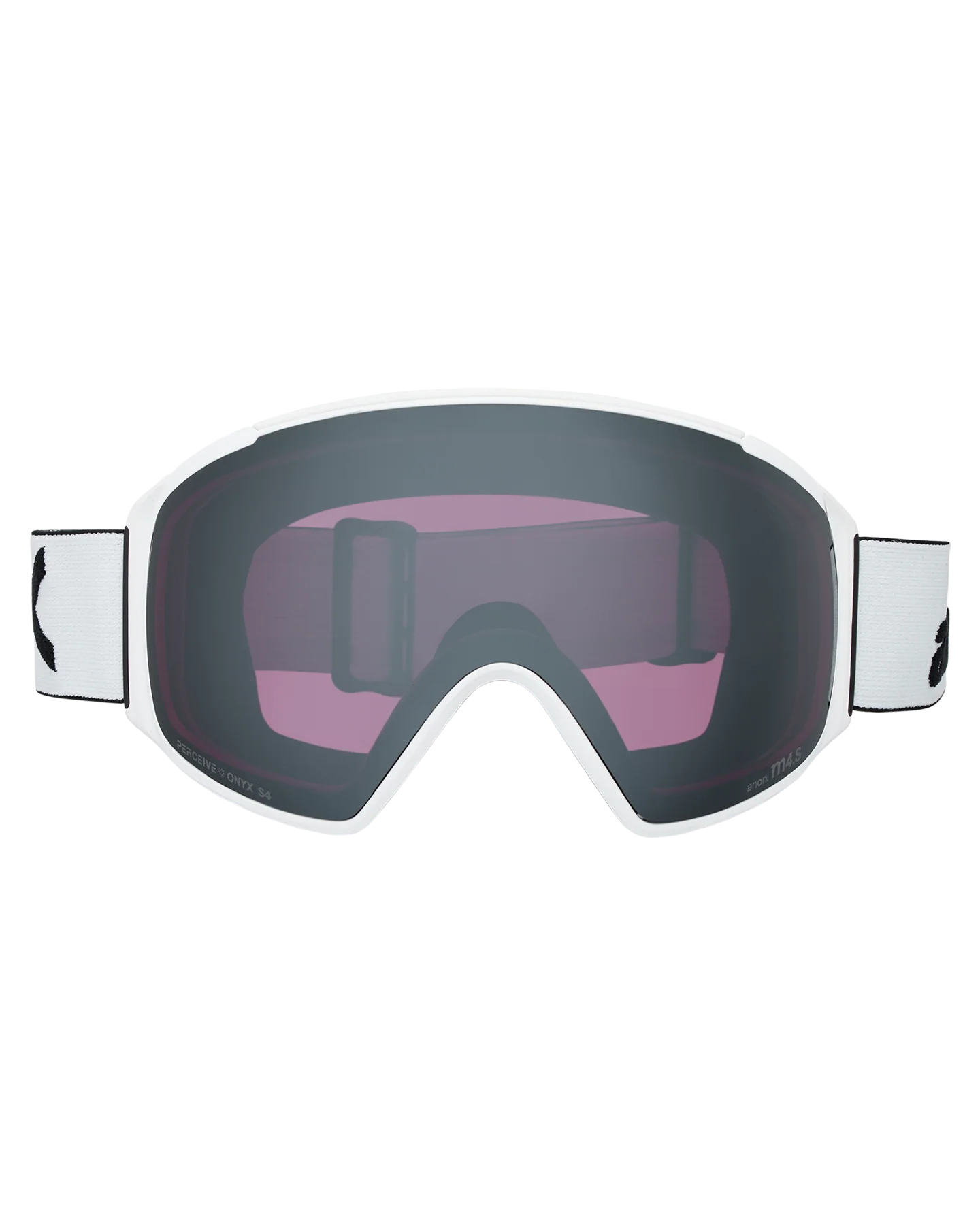 Anon M4S (Toric) Low Bridge Snow Goggles + Bonus Lens + MFI® Face Mask - White/Perceive Sunny Onyx - Image 3