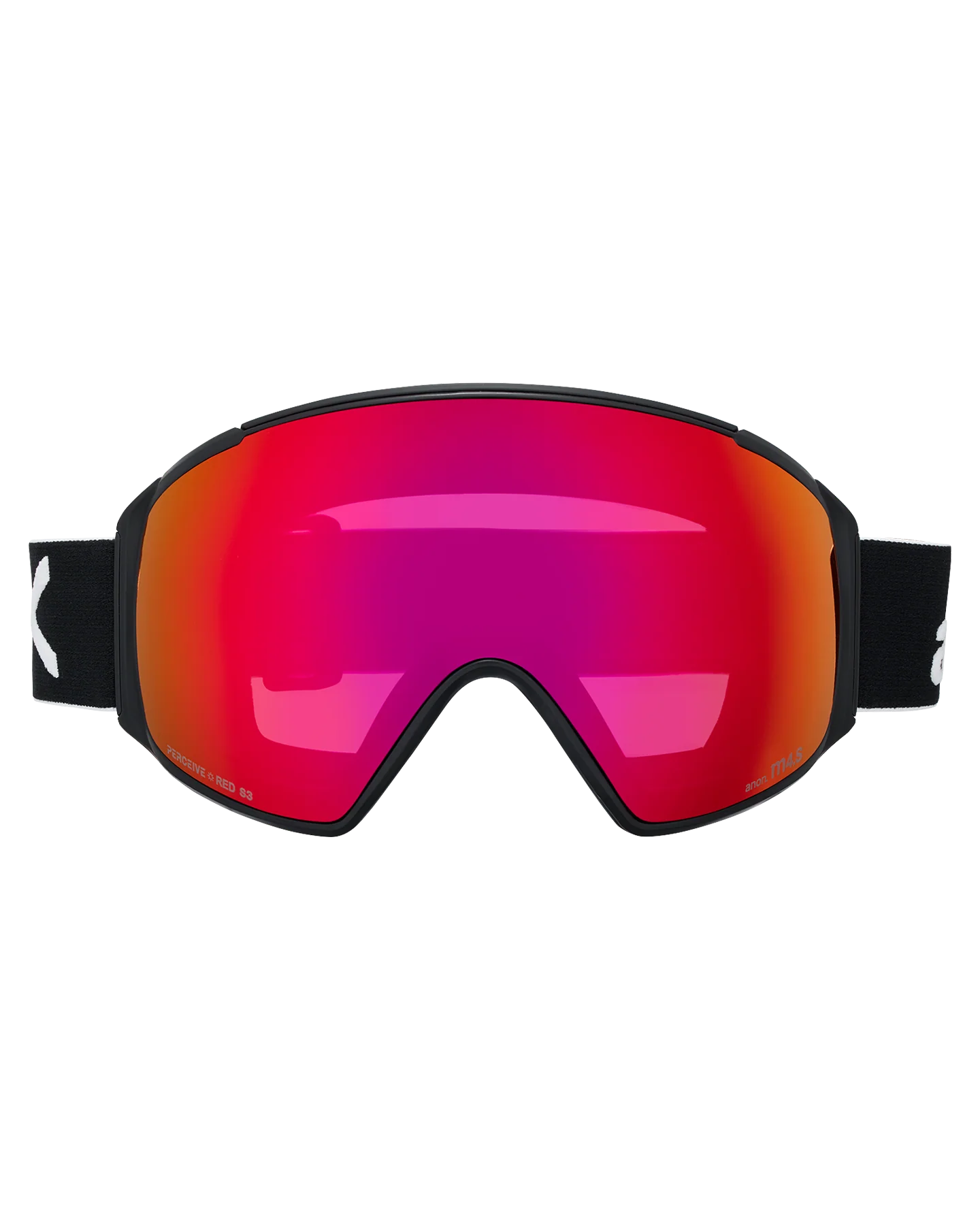 Anon M4S (Toric) Snow Goggles + Bonus Lens + MFI® Face Mask - Black/Perceive Sunny Red - Image 3