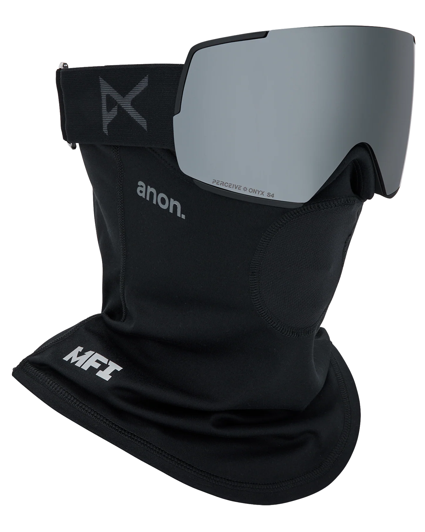 Anon M5S Low Bridge Snow Goggles + Bonus Lens + MFI® Face Mask - Smoke/Perceive Sunny Onyx - Image 5