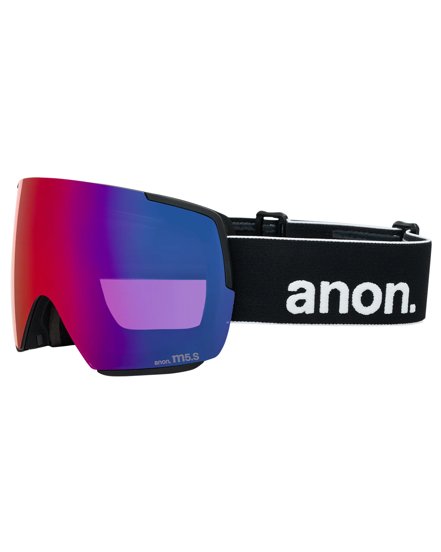 Anon M5S Snow Goggles + Bonus Lens + MFI® Face Mask - Black/Perceive Sunny Red - Image 2