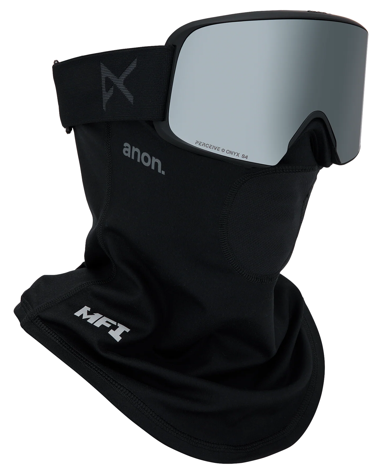 Anon M6 Low Bridge Snow Goggles + Bonus Lens + MFI® Face Mask - Smoke/Perceive Sunny Onyx - Image 5