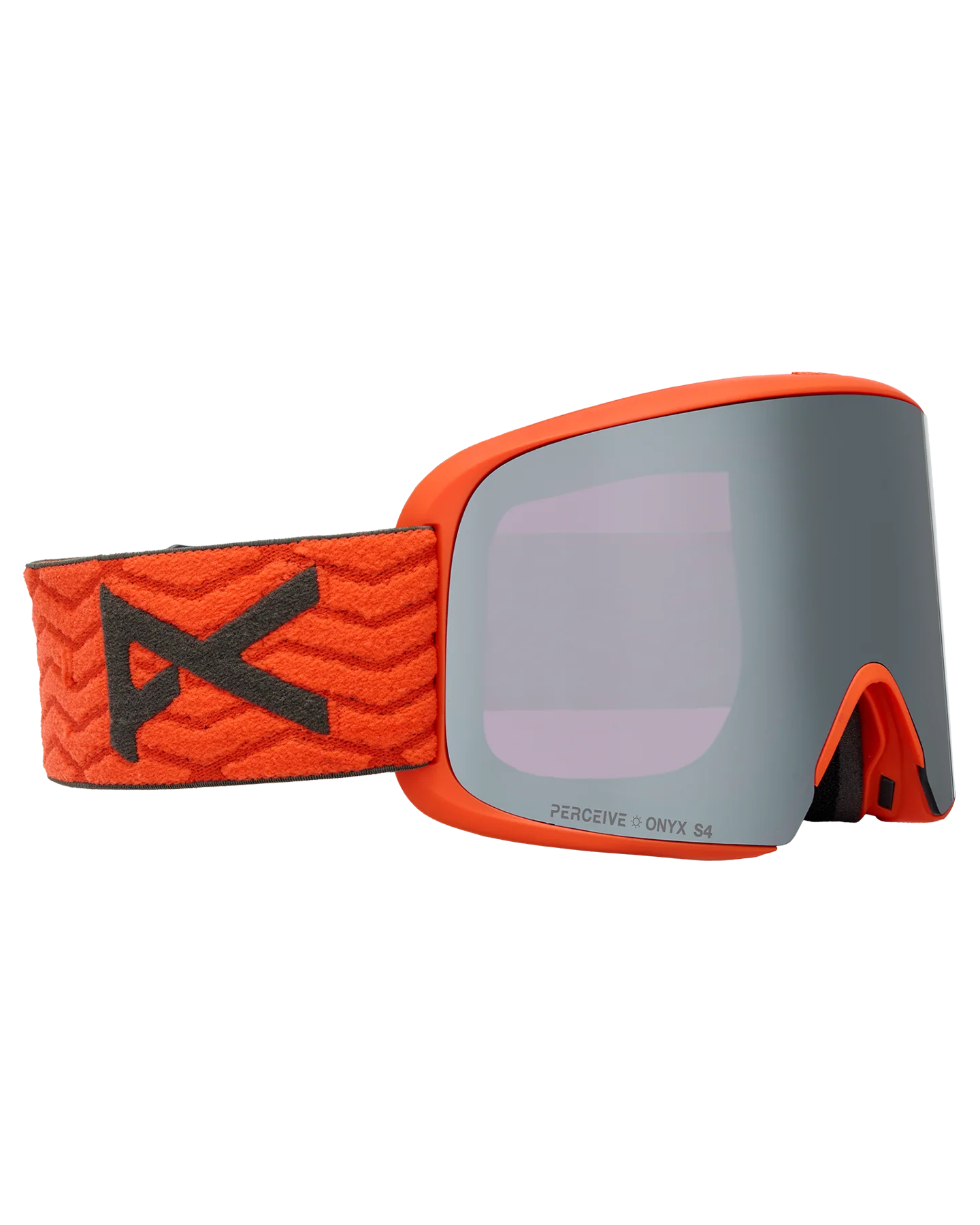 Anon M6 Snow Goggles + Bonus Lens + MFI® Face Mask - Fiesta Red/Perceive Sunny Onyx