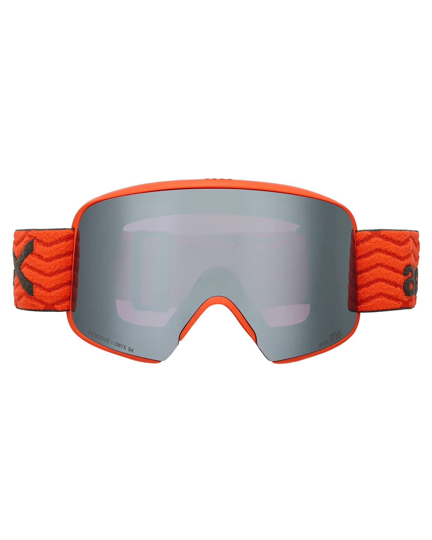 Anon M6 Snow Goggles + Bonus Lens + MFI® Face Mask - Fiesta Red/Perceive Sunny Onyx - Image 3