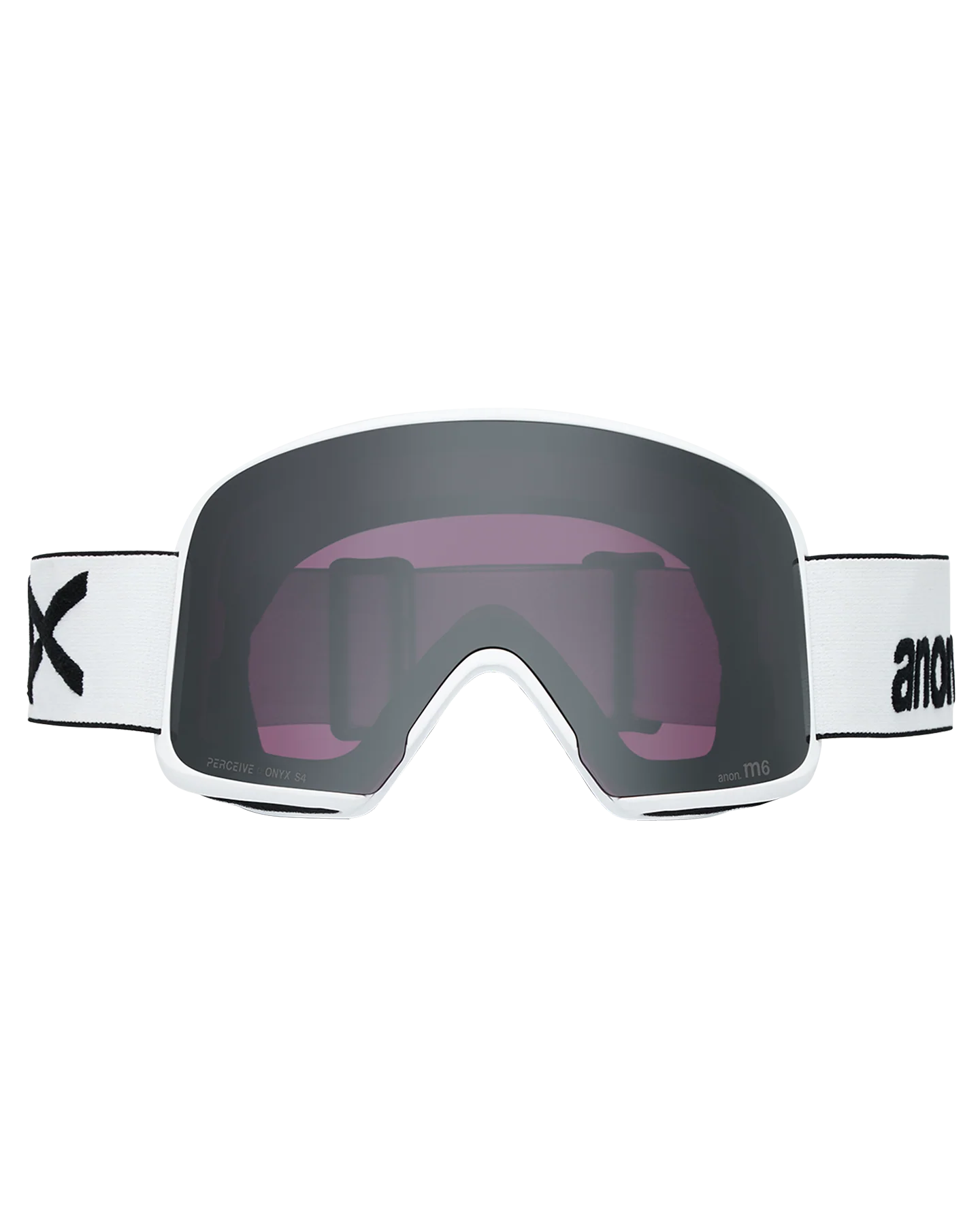 Anon M6 Snow Goggles + Bonus Lens + MFI® Face Mask - White/Perceive Sunny Onyx - Image 3