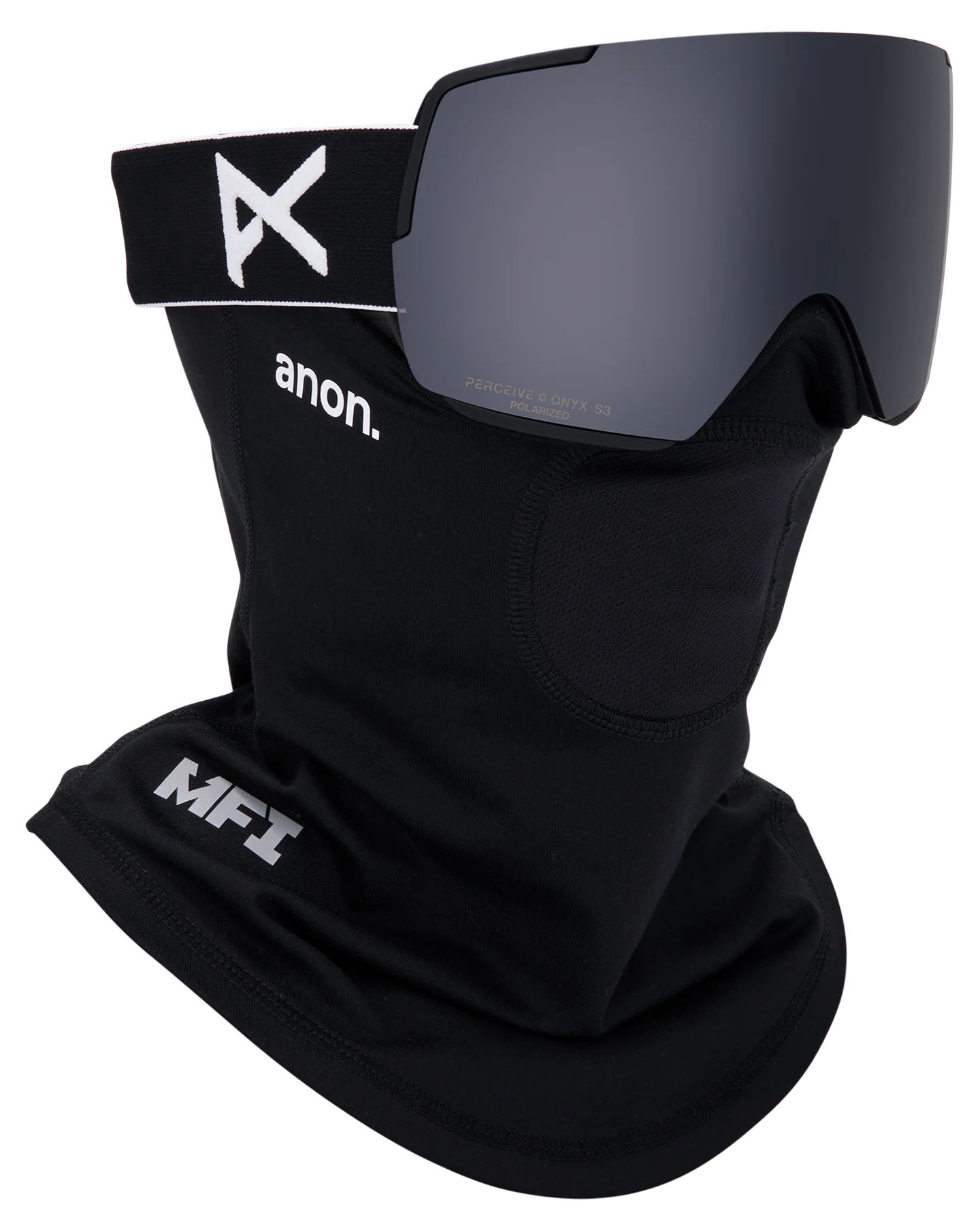 Anon M6S Snow Goggles + Bonus Lens + MFI® Face Mask - Smoke/Perceive Sunny Onyx - Image 5