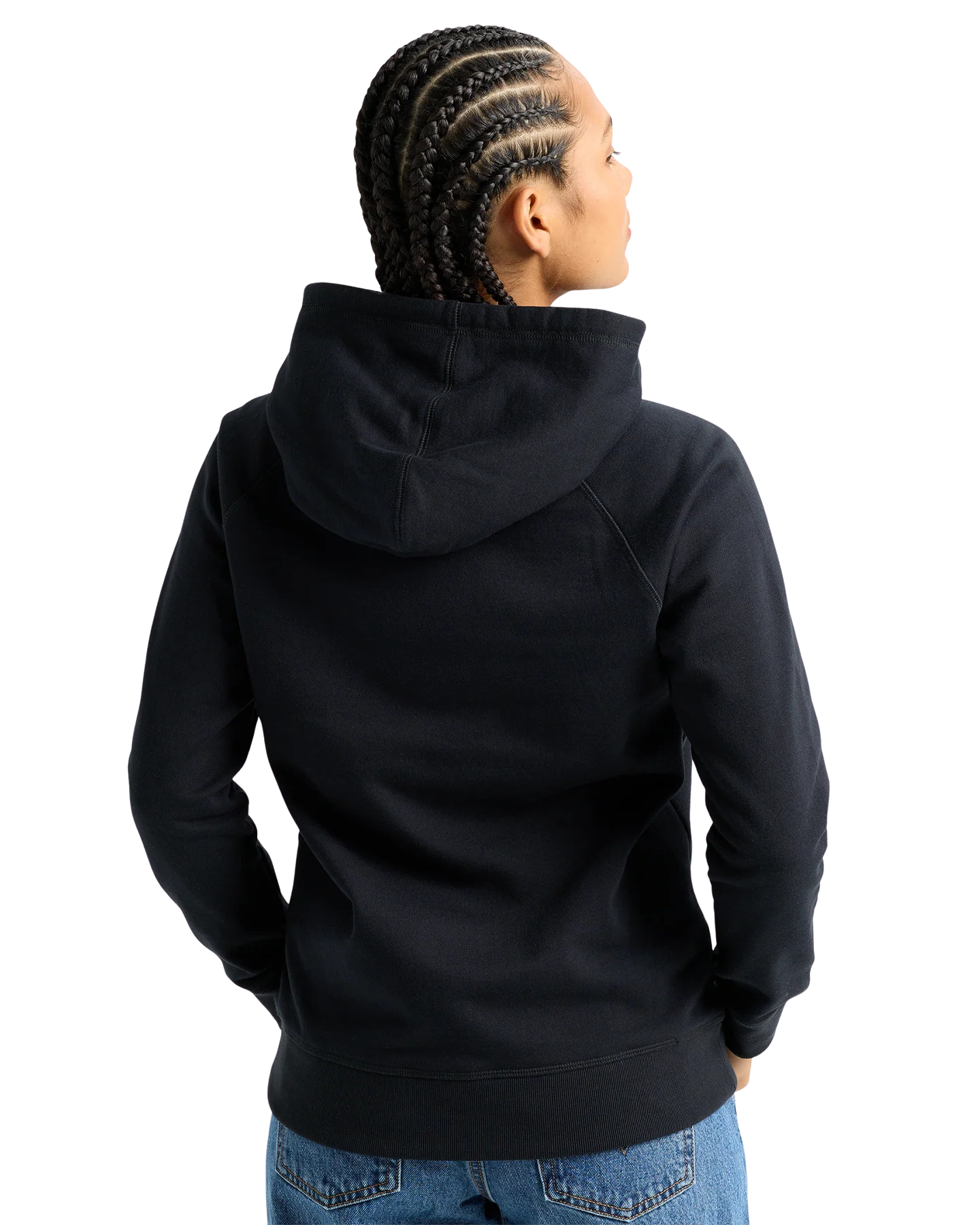 Anon Pullover Hoodie - Black/White - Image 3
