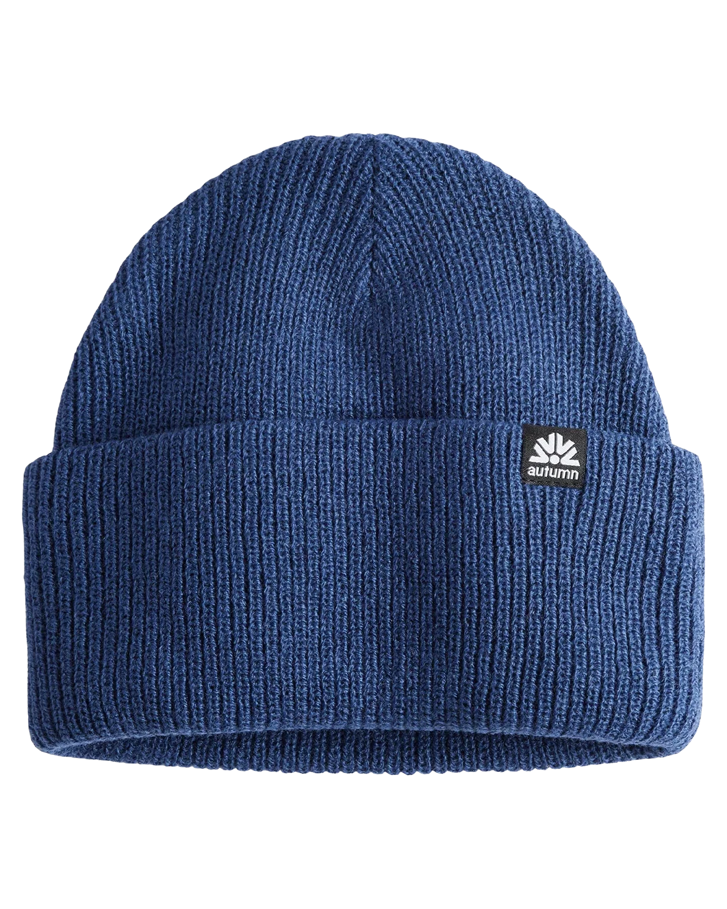 Autumn Simple Solid Beanie - Deep Ocean