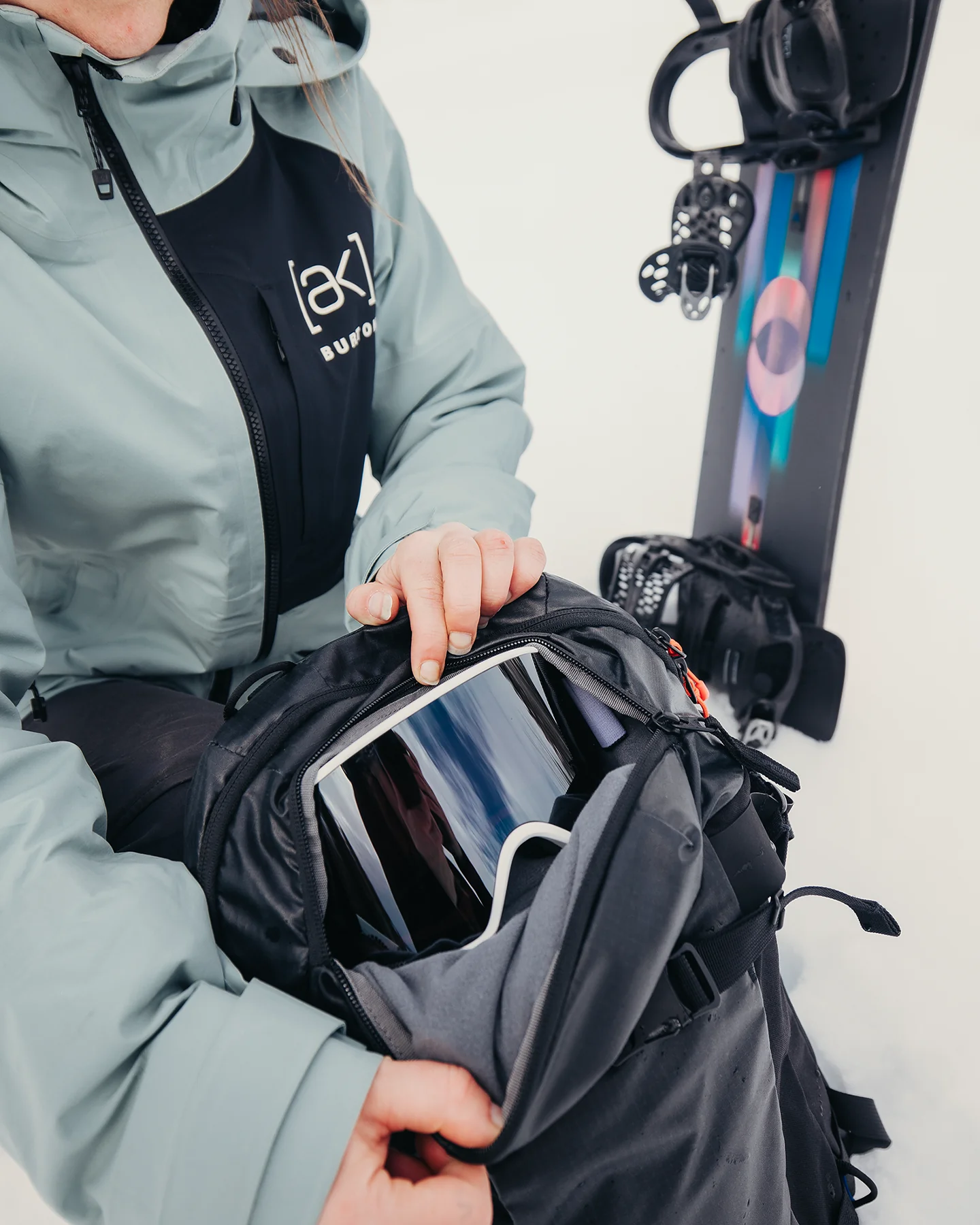 Burton [ak]® Dispatcher 18L Backpack - True Black - Image 3