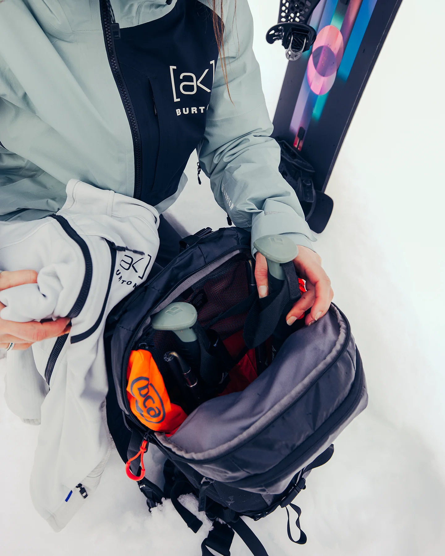 Burton [ak]® Dispatcher 18L Backpack - True Black - Image 4