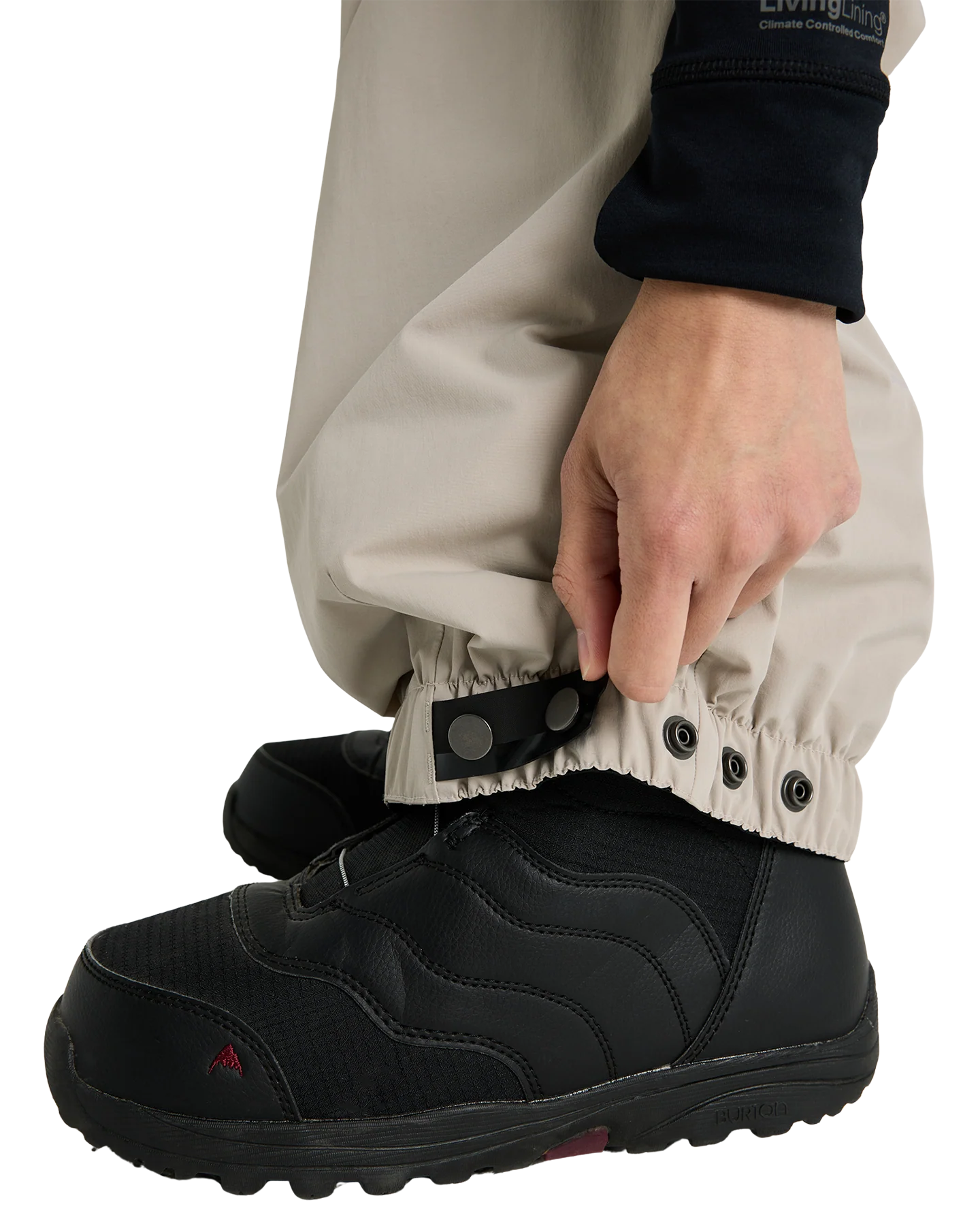 Burton x Analog Offspin 2L Snow Pants - Stone Grey - Image 8