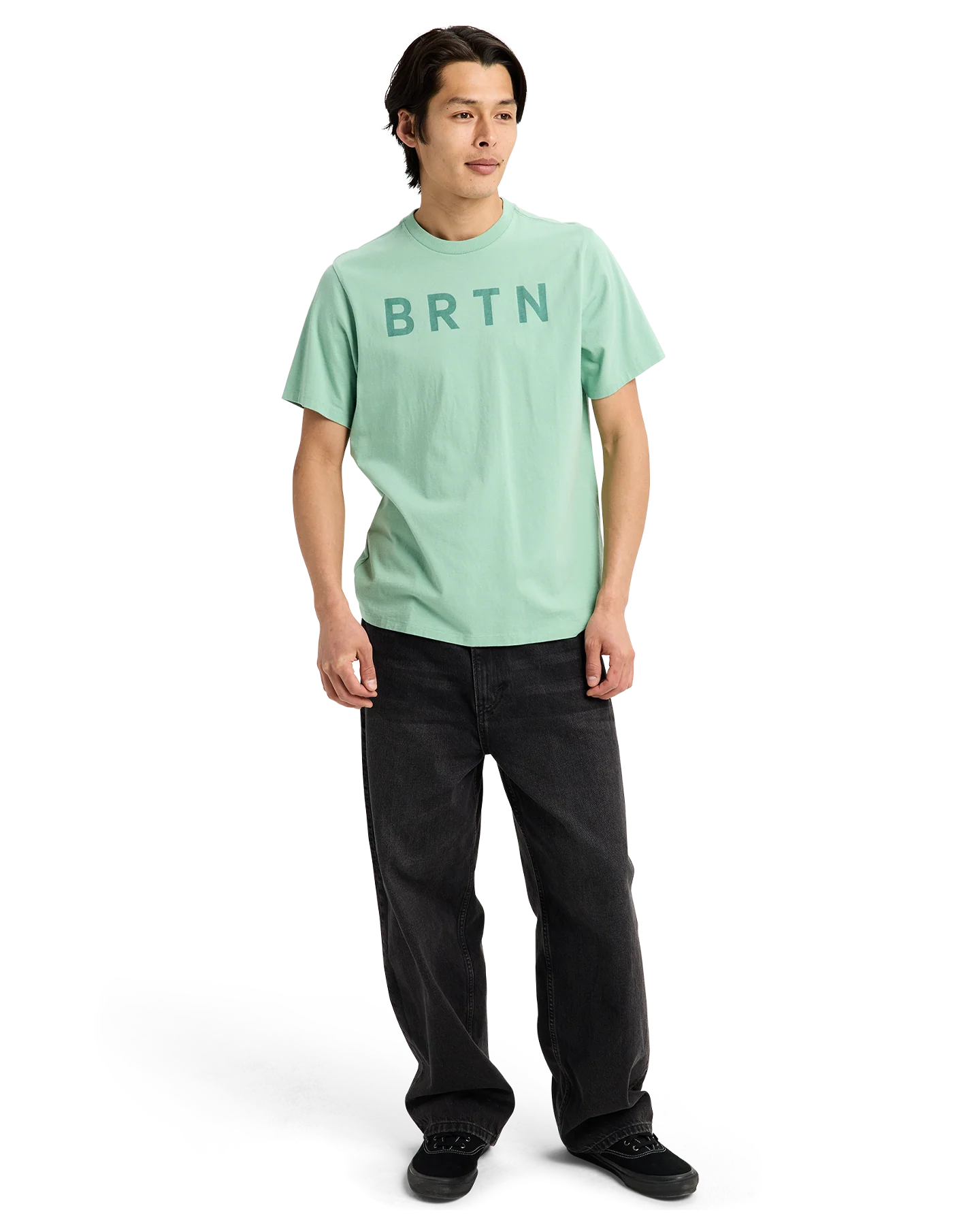 Burton BRTN Short Sleeve T-Shirt - Soft Sage - Image 6