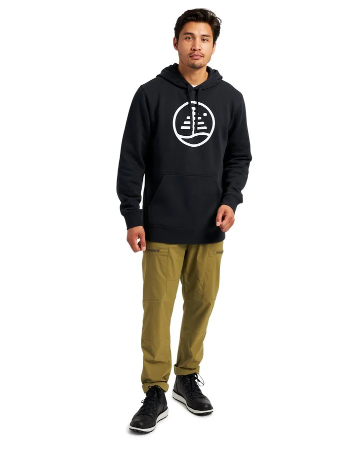 Burton Family Tree Pullover Hoodie - True Black - Image 3