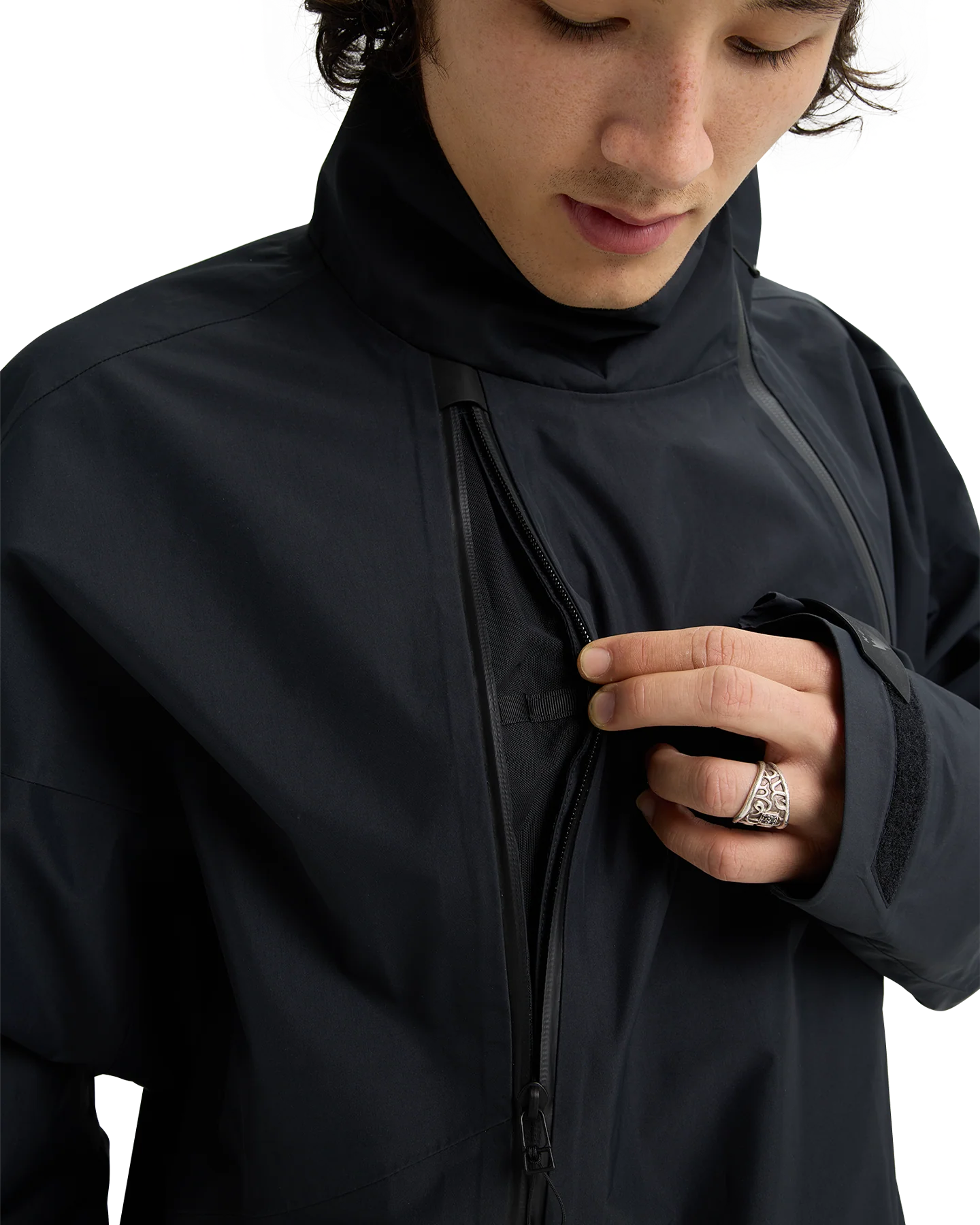 Burton Futuretrst 3L Anorak Snow Jacket - True Black - Image 9