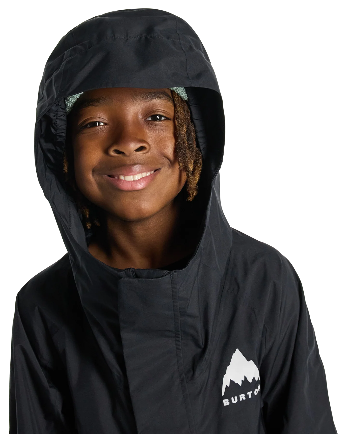 Burton Kids' Gore-Tex Shell Snow Jacket - True Black - Image 5