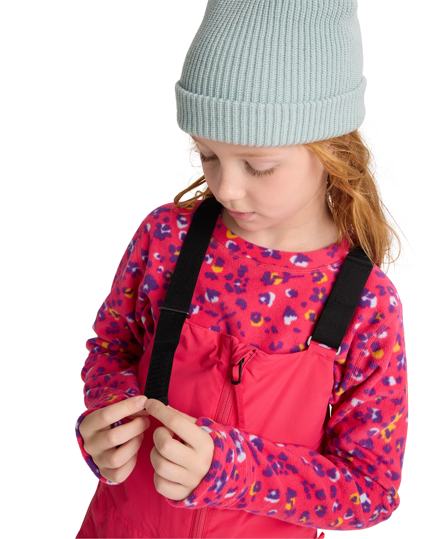 Burton Kids' Skylar 2L Snow Bib Pants - Azalea Pink - Image 5