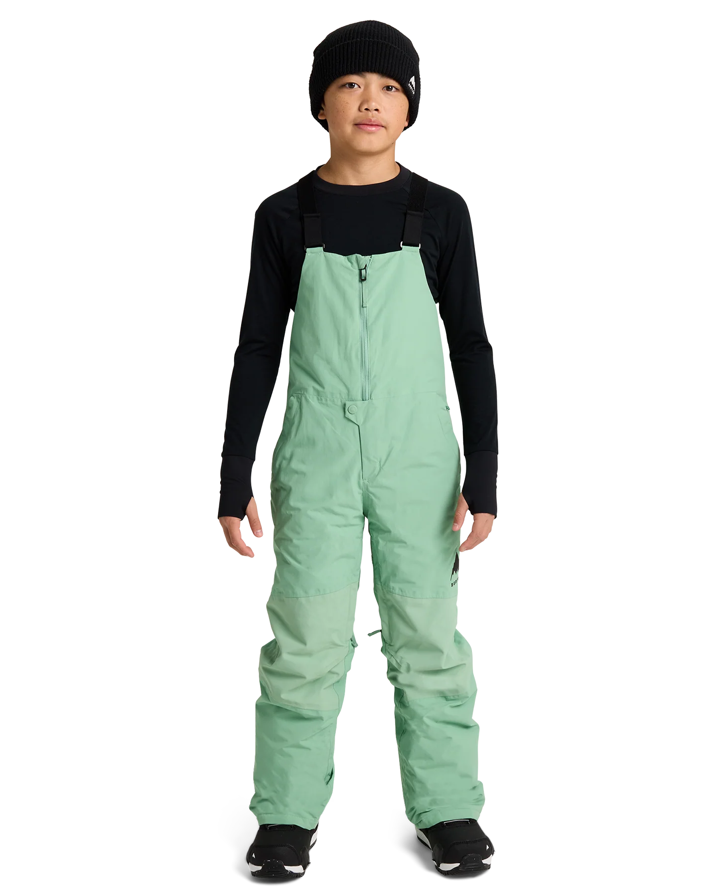 Burton Kids' Skylar 2L Snow Bib Pants - Soft Sage - Image 2