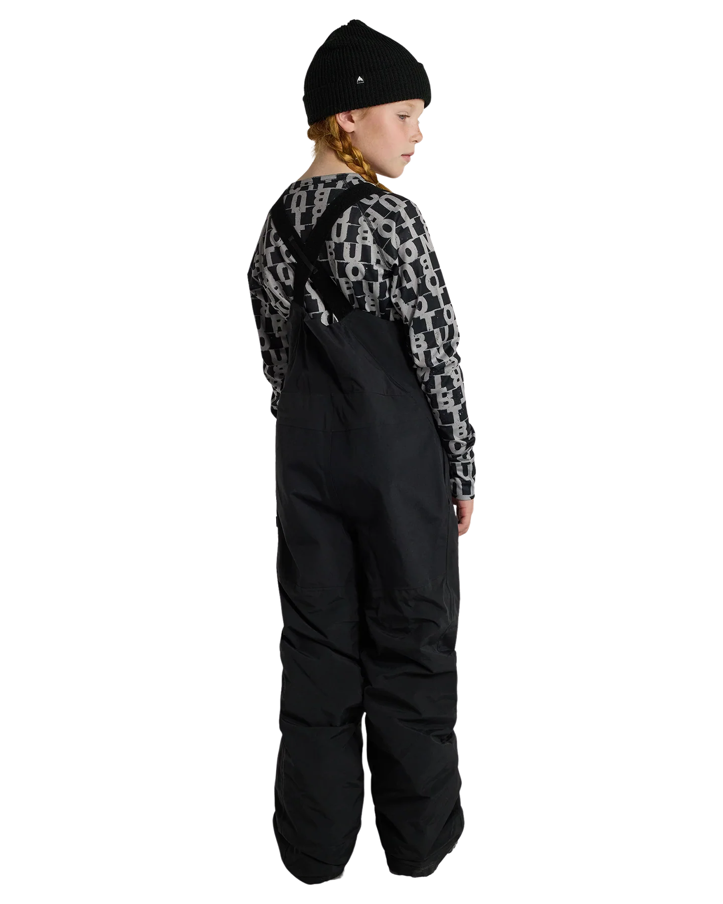 Burton Kids' Skylar 2L Snow Bib - True Black - Image 4