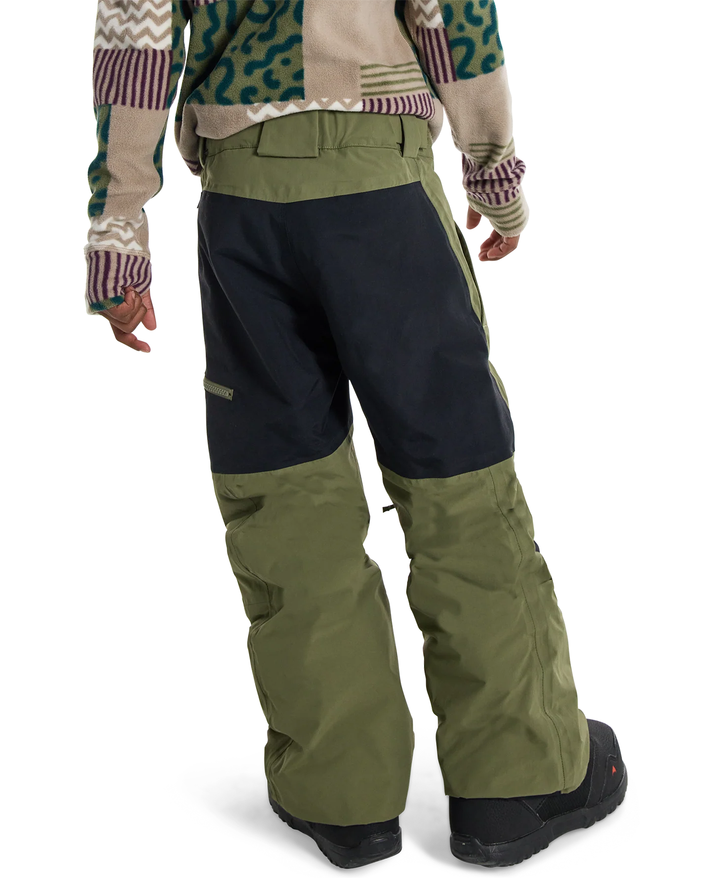 Burton Kids' Skylar Snow Pants - Forest Moss - Image 4
