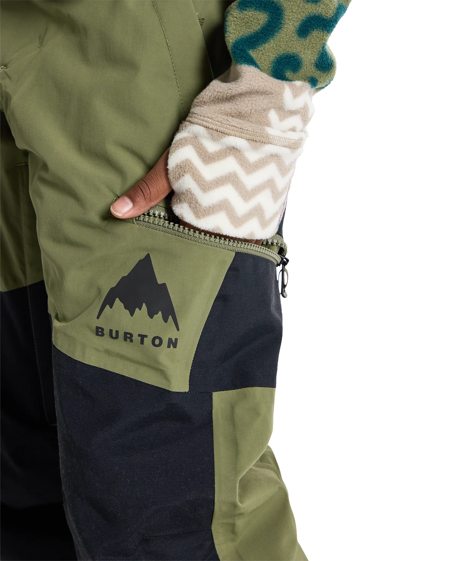 Burton Kids' Skylar Snow Pants - Forest Moss - Image 5