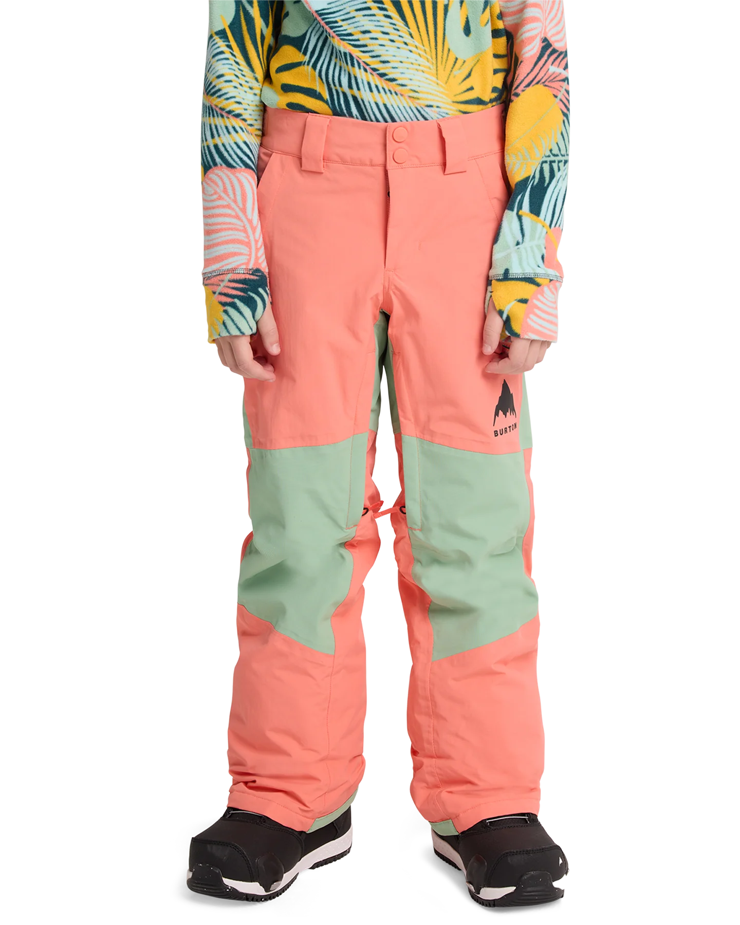 Burton Kids' Skylar Snow Pants - Peach Echo - Image 3