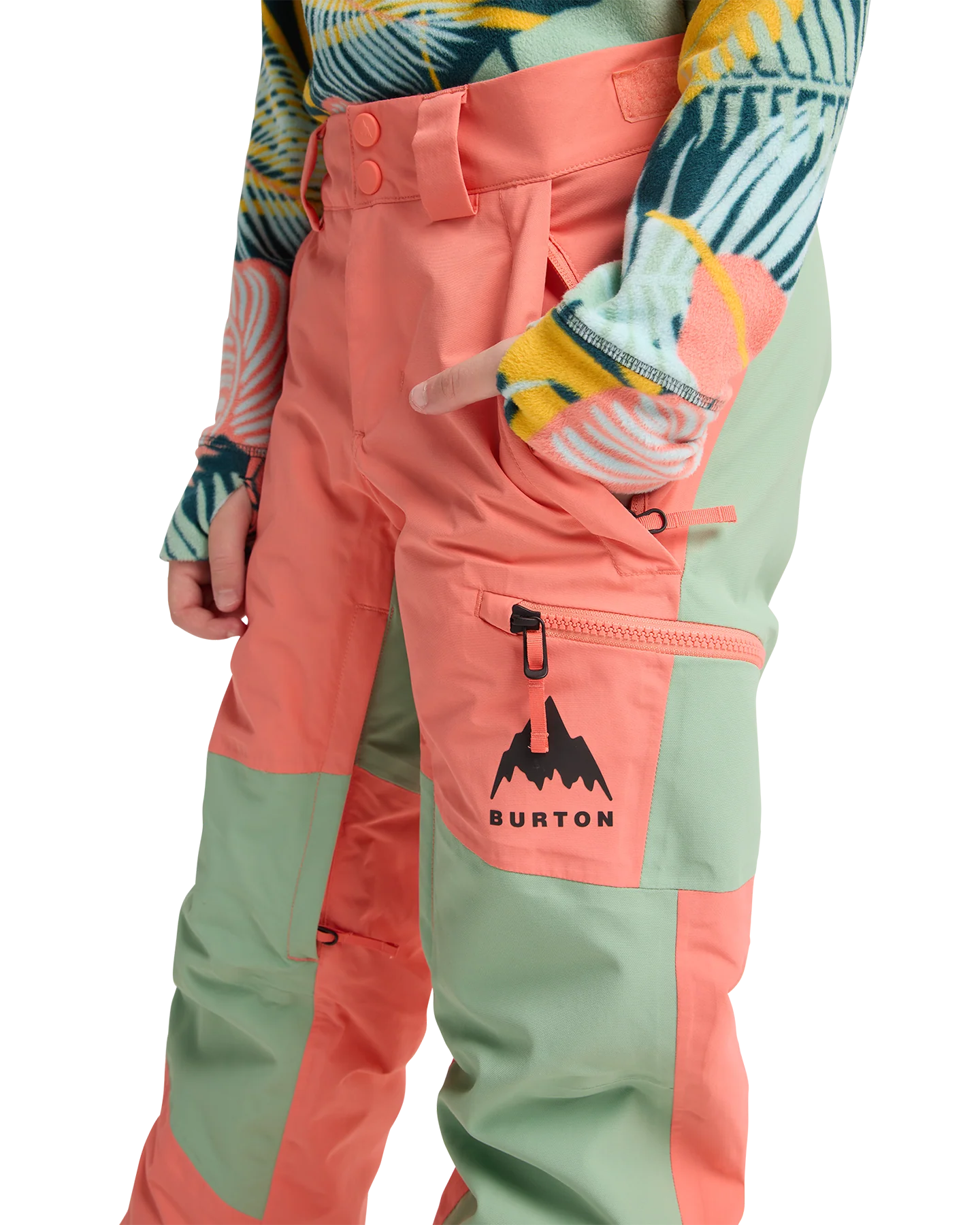 Burton Kids' Skylar Snow Pants - Peach Echo - Image 6