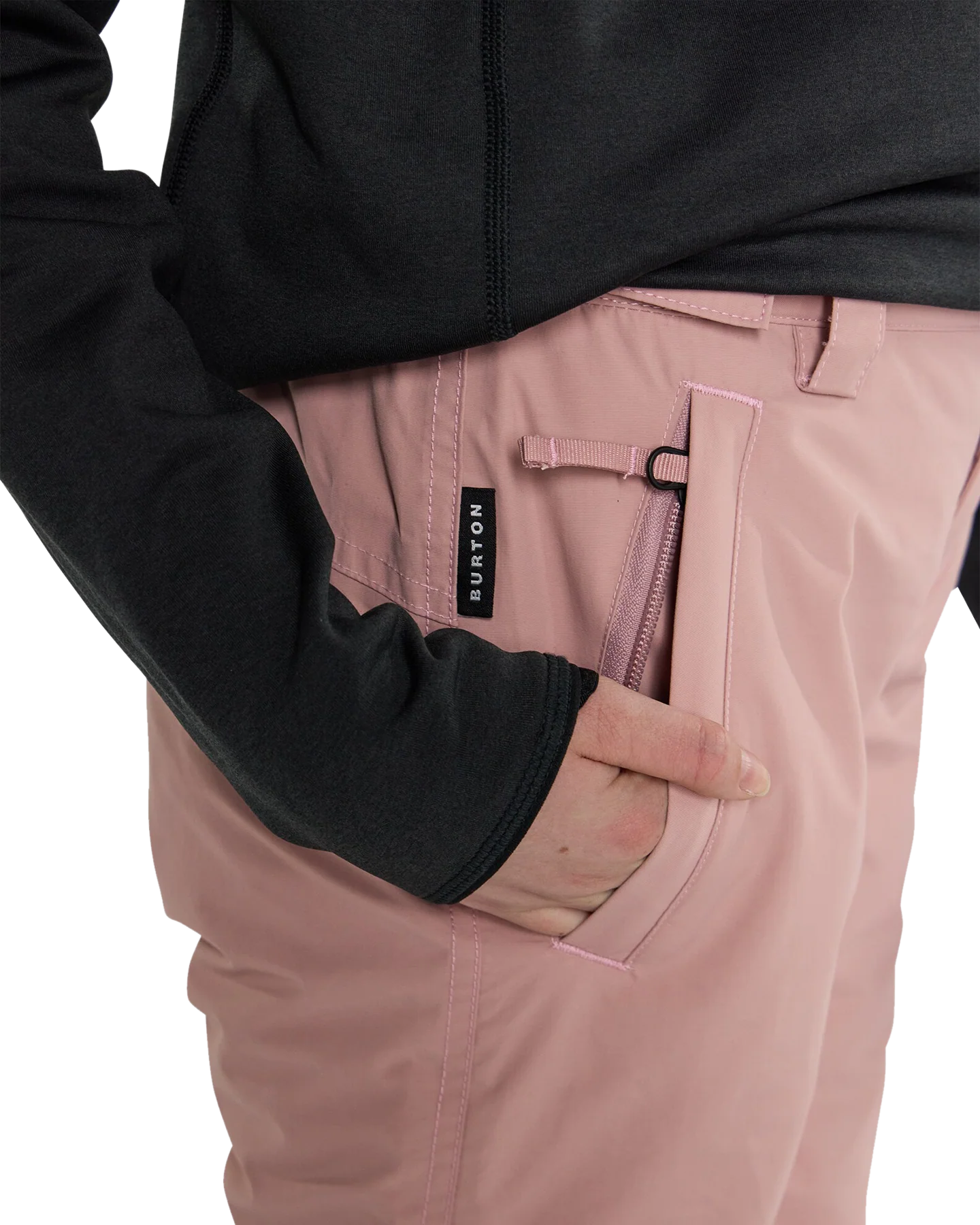 Burton Kids' Sweetart 2L Snow Pants - Powder Blush - Image 5