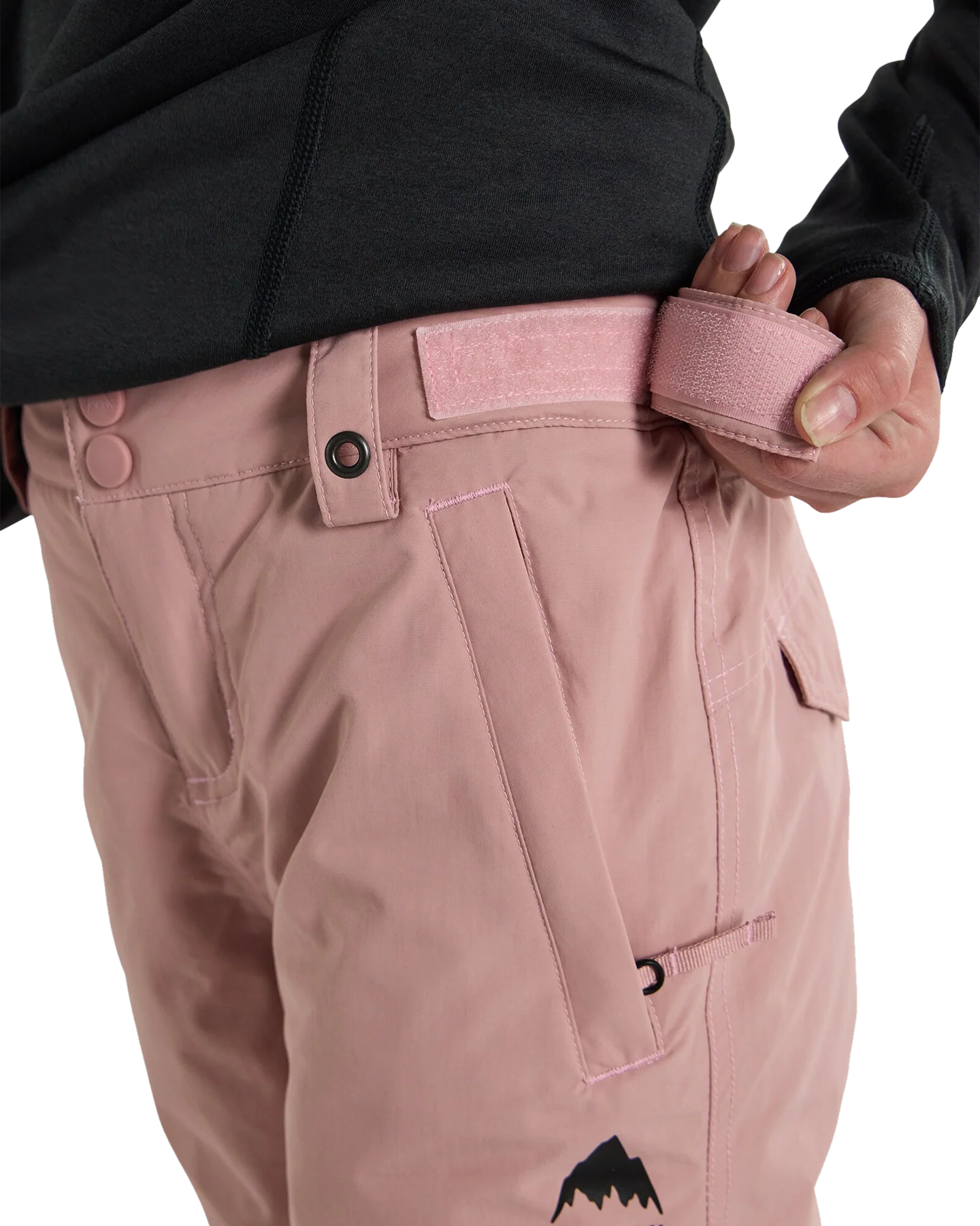 Burton Kids' Sweetart 2L Snow Pants - Powder Blush - Image 7