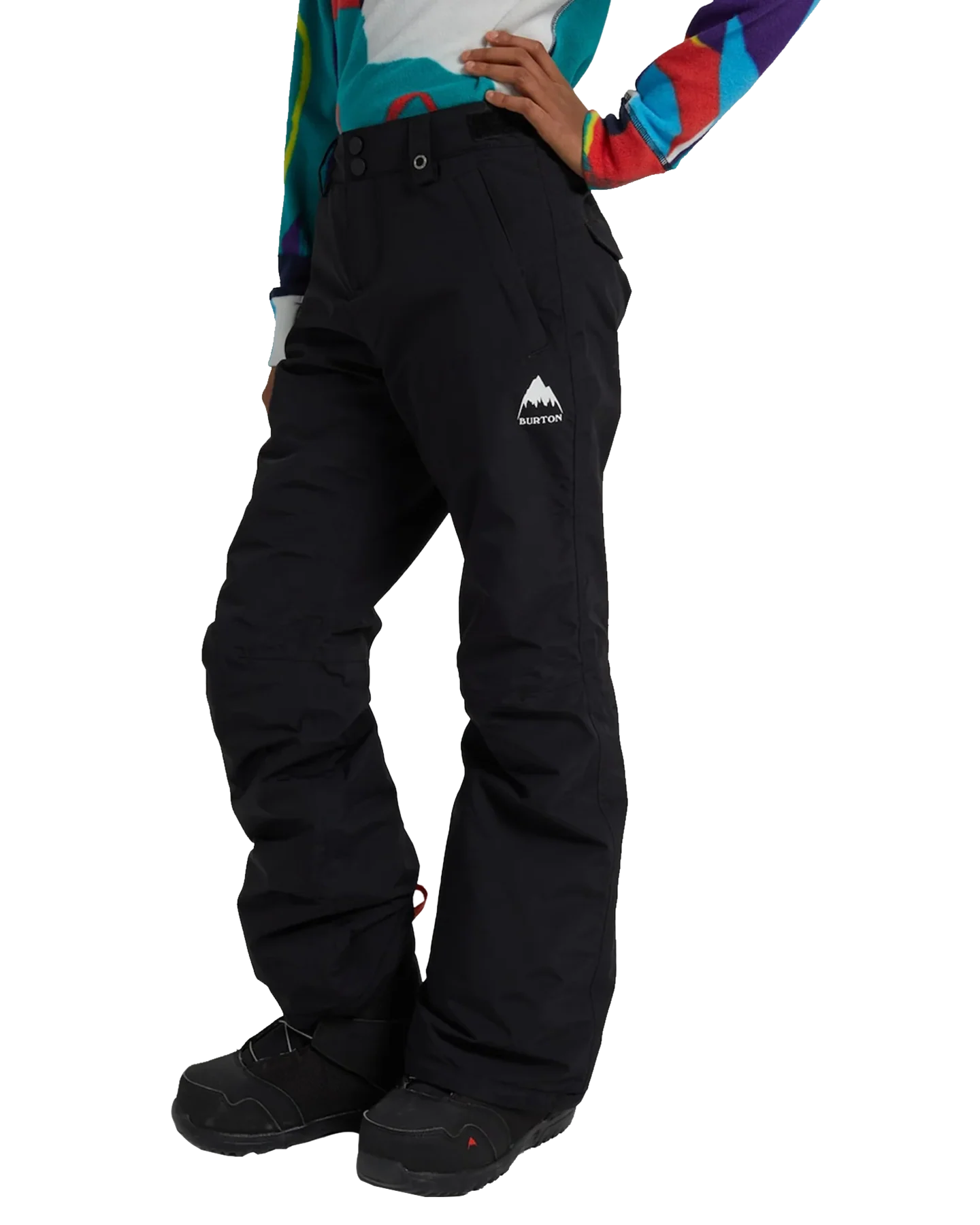 Burton Kids' Sweetart 2L Snow Pants - True Black - Image 3