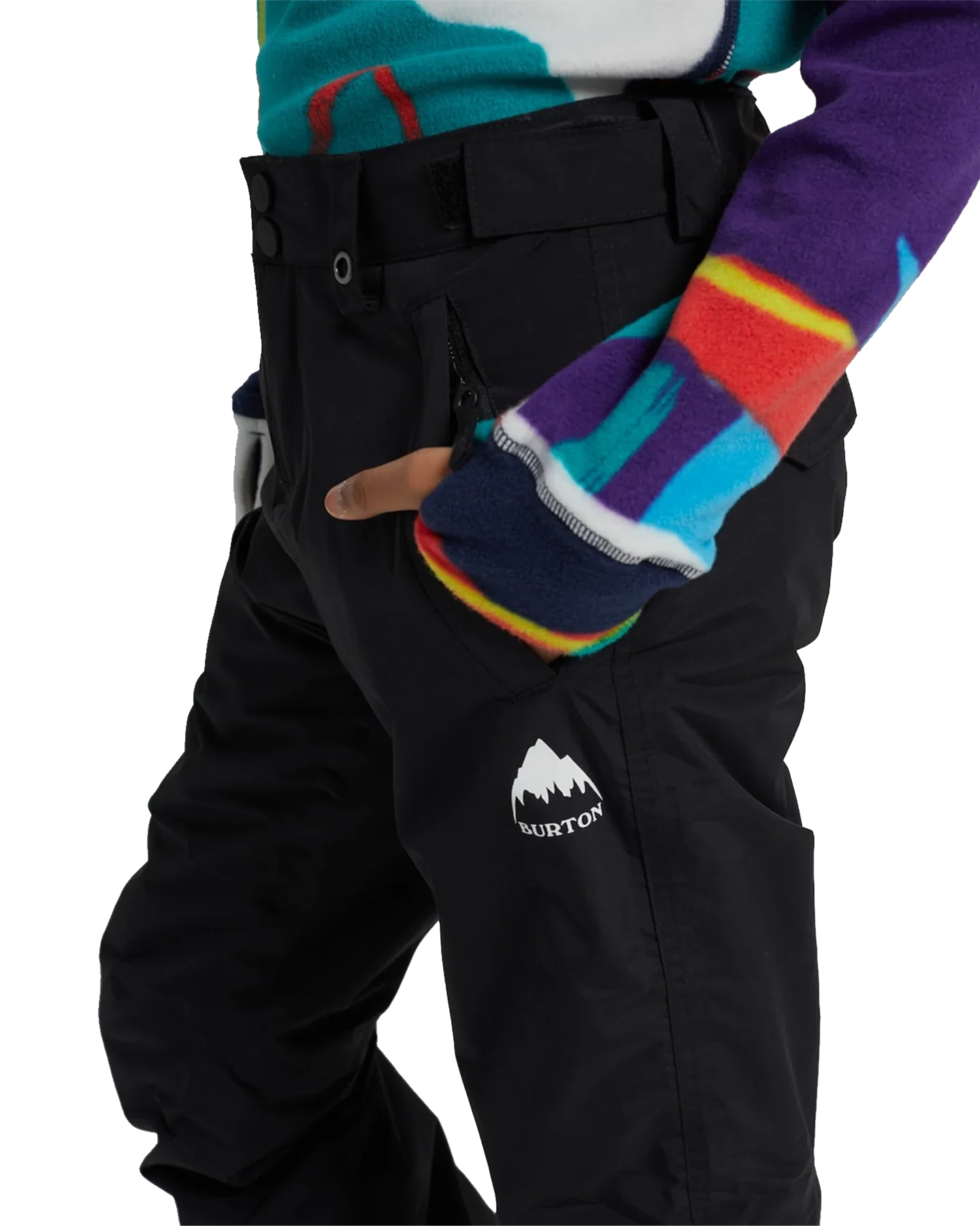 Burton Kids' Sweetart 2L Snow Pants - True Black - Image 5