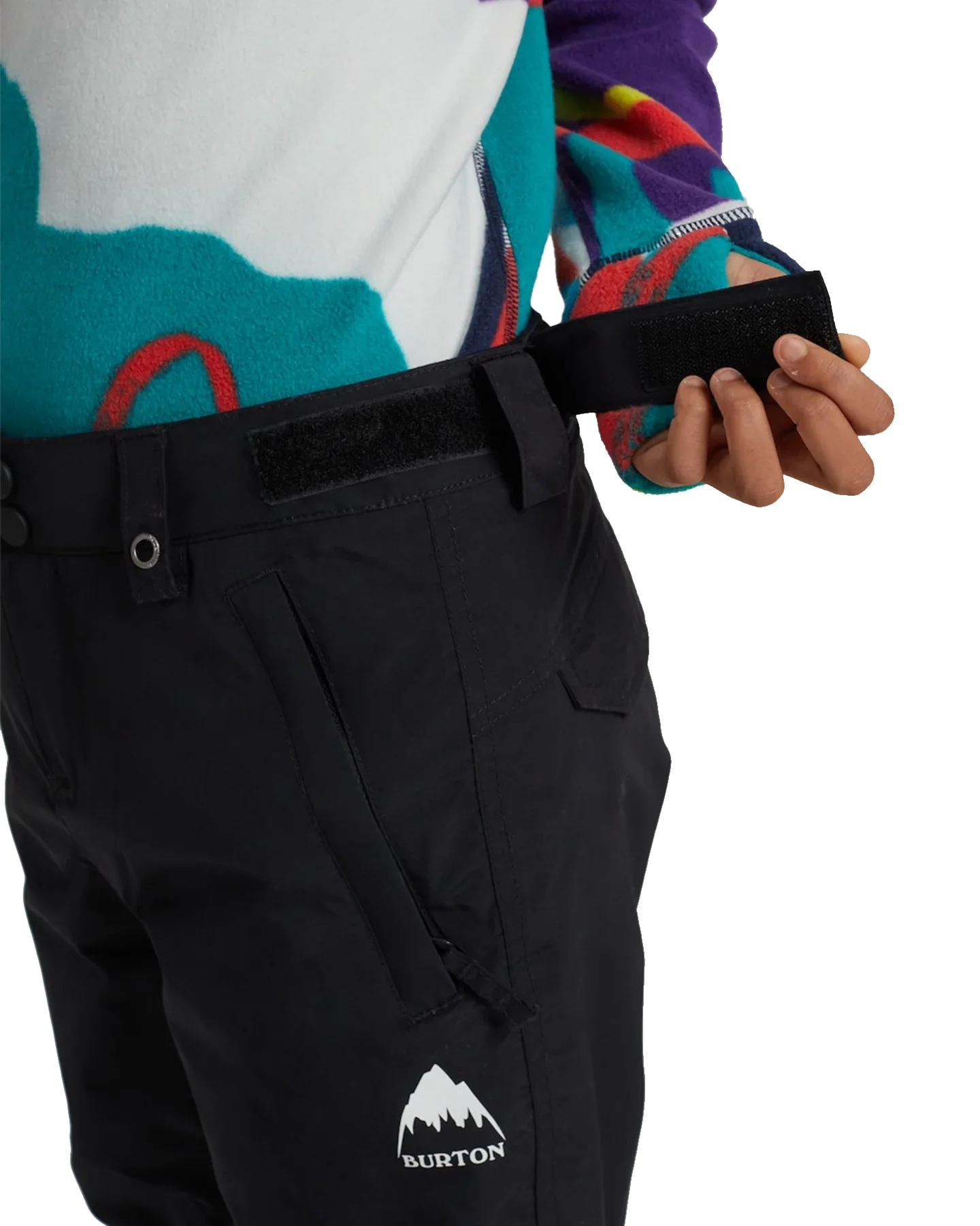 Burton Kids' Sweetart 2L Snow Pants - True Black - Image 6