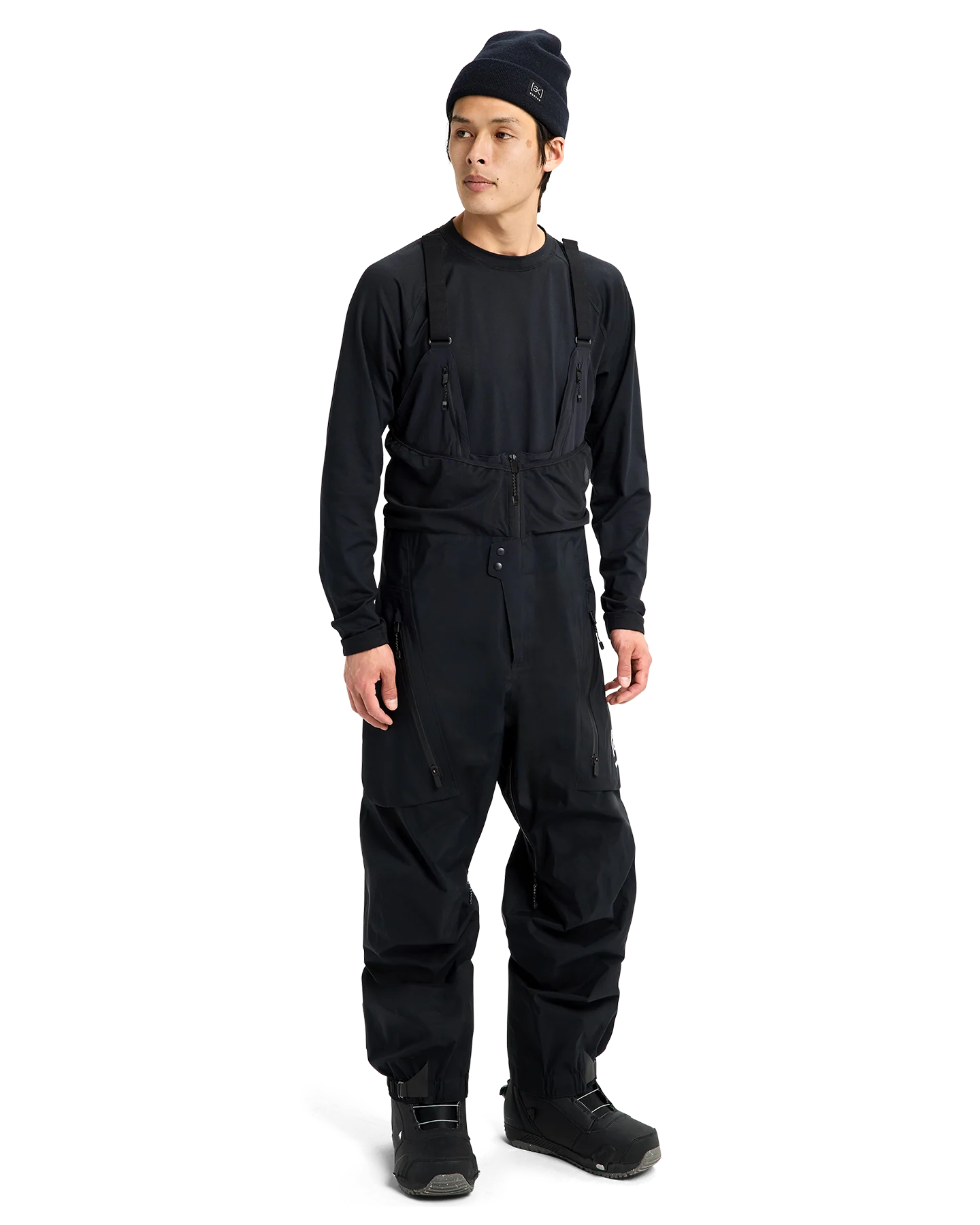 Burton Men's [ak]® Acamar GORE-TEX® Pro 3L Snow Bib Pants - True Black - Image 2