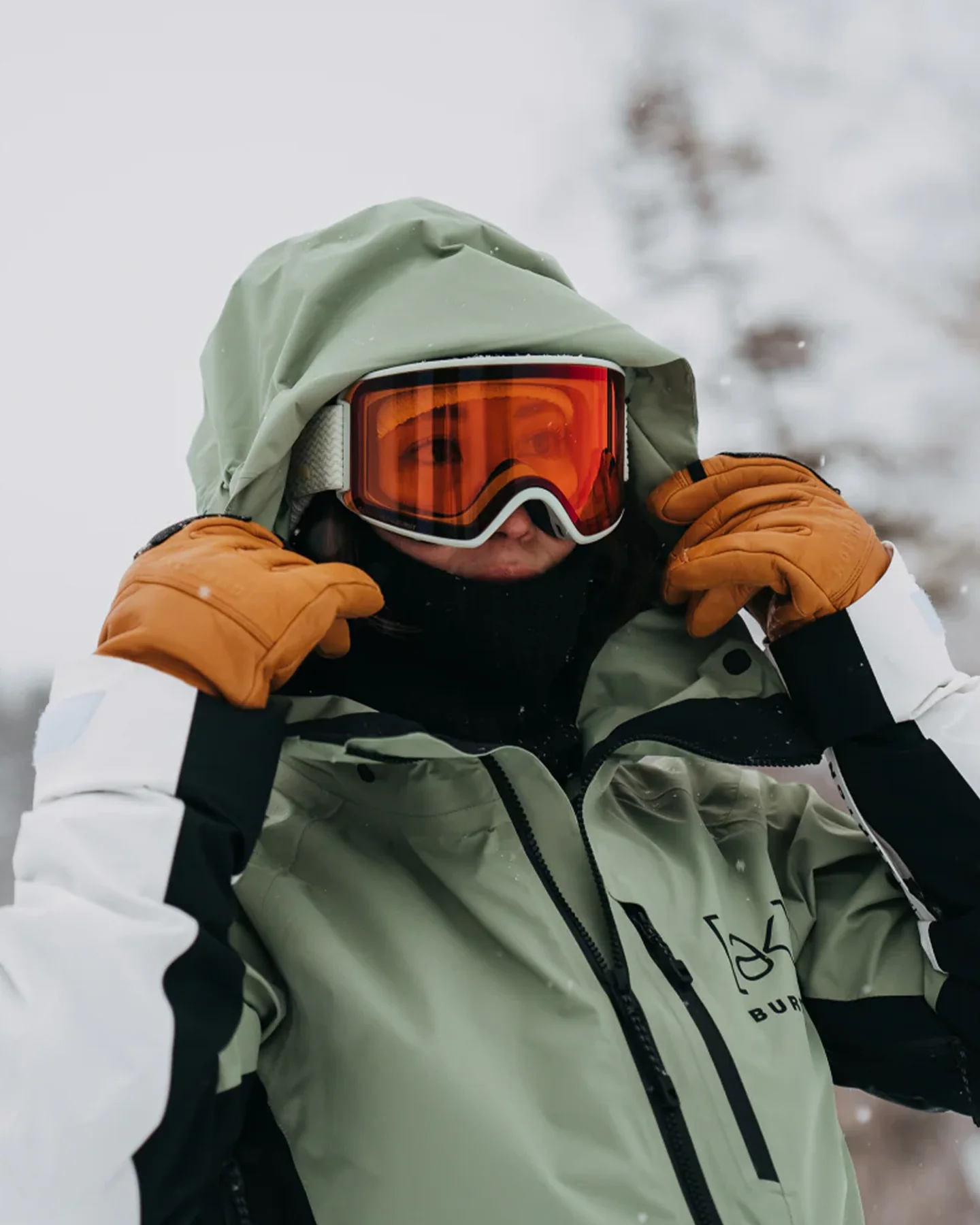 Burton Men's [ak]® Clutch GORE-TEX® Leather Snow Gloves - Image 3
