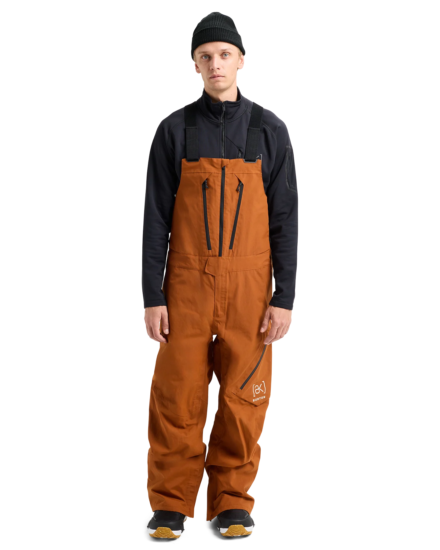 Burton Men's [ak]® Cyclic GORE-TEX® 2L Snow Bib Pants - Chestnut Brown - Image 3