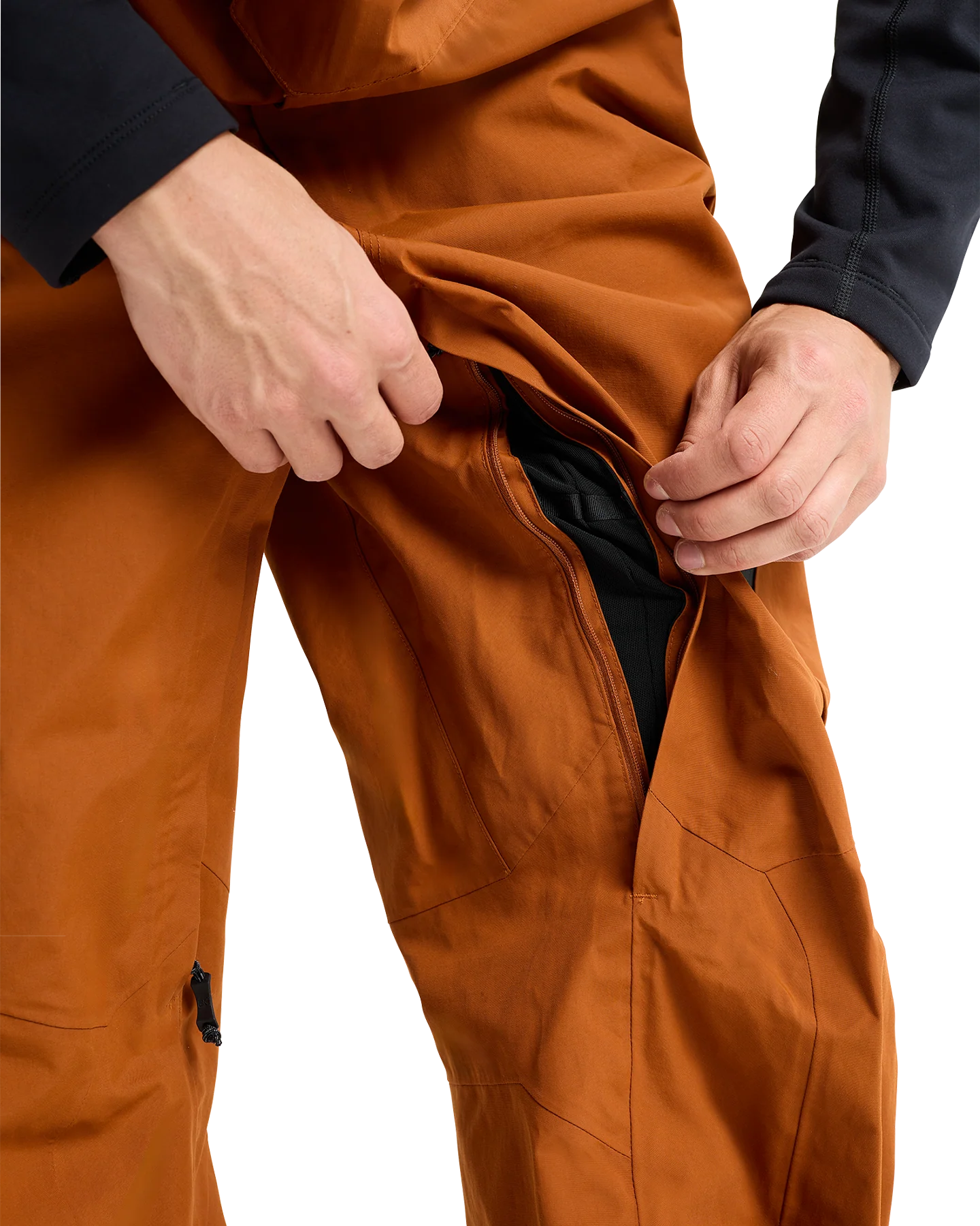 Burton Men's [ak]® Cyclic GORE-TEX® 2L Snow Bib Pants - Chestnut Brown - Image 5