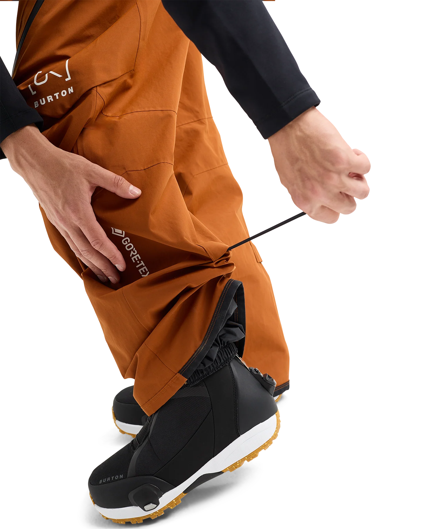 Burton Men's [ak]® Cyclic GORE-TEX® 2L Snow Bib Pants - Chestnut Brown - Image 7