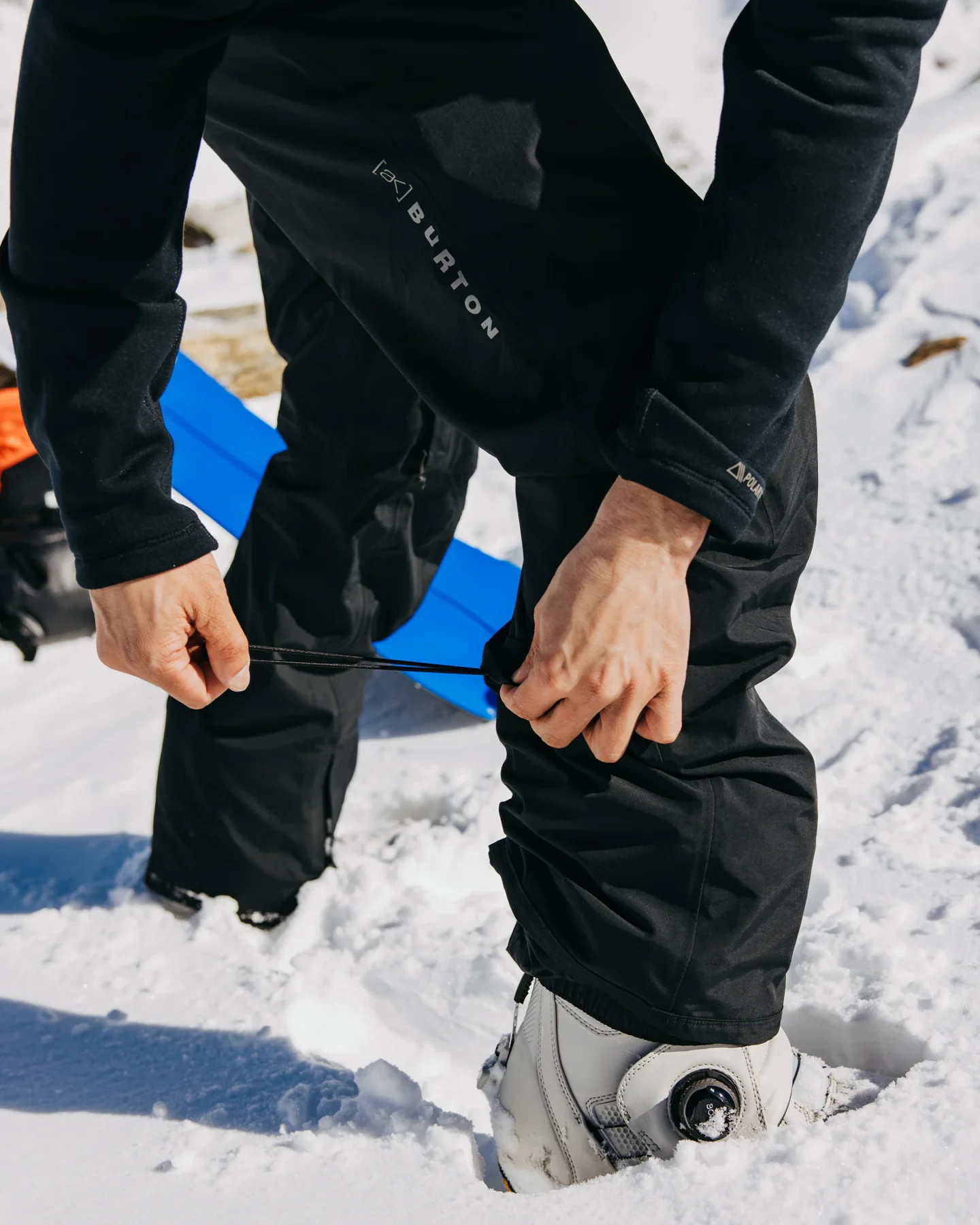 Burton Men's [ak]® Cyclic GORE-TEX® 2L Snow Bib - True Black - Image 5