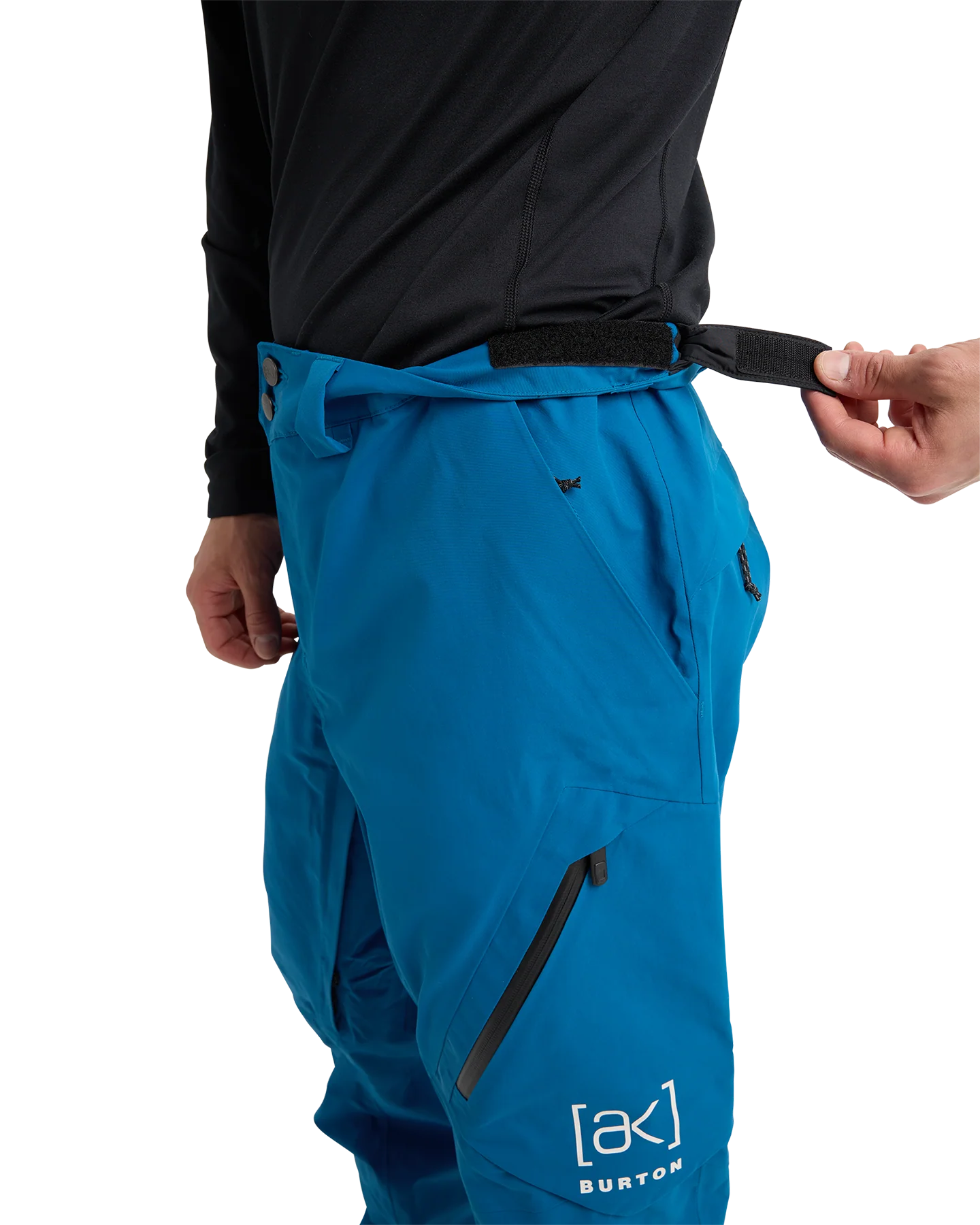 Burton Men's [ak]® Cyclic Gore‑Tex 2L Snow Pants - Blue Teal - Image 5