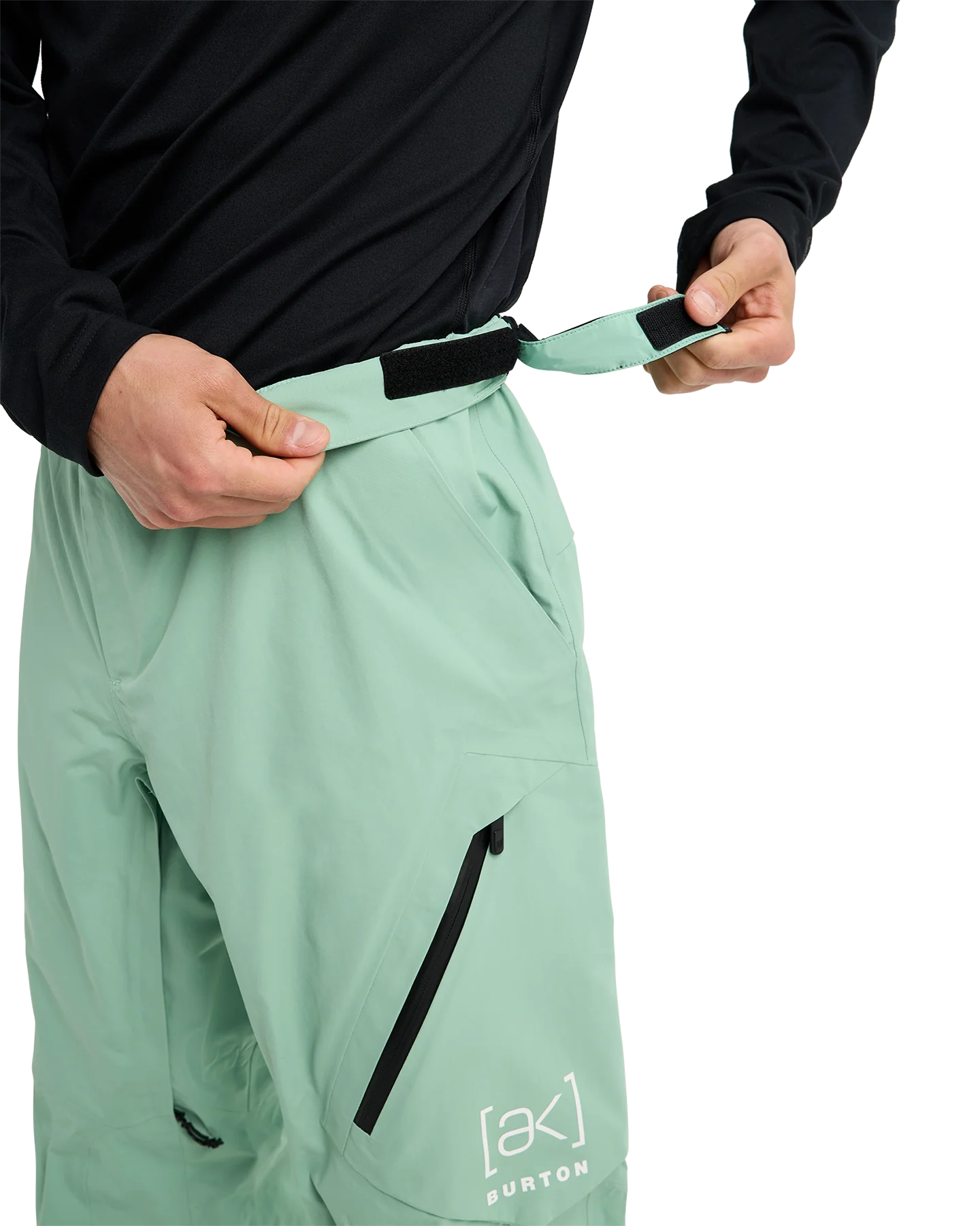 Burton Men's [ak]® Cyclic Gore‑Tex 2L Snow Pants - Soft Sage - Image 5