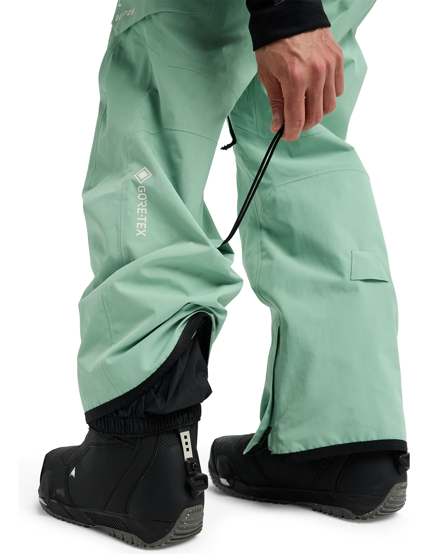 Burton Men's [ak]® Cyclic Gore‑Tex 2L Snow Pants - Soft Sage - Image 8