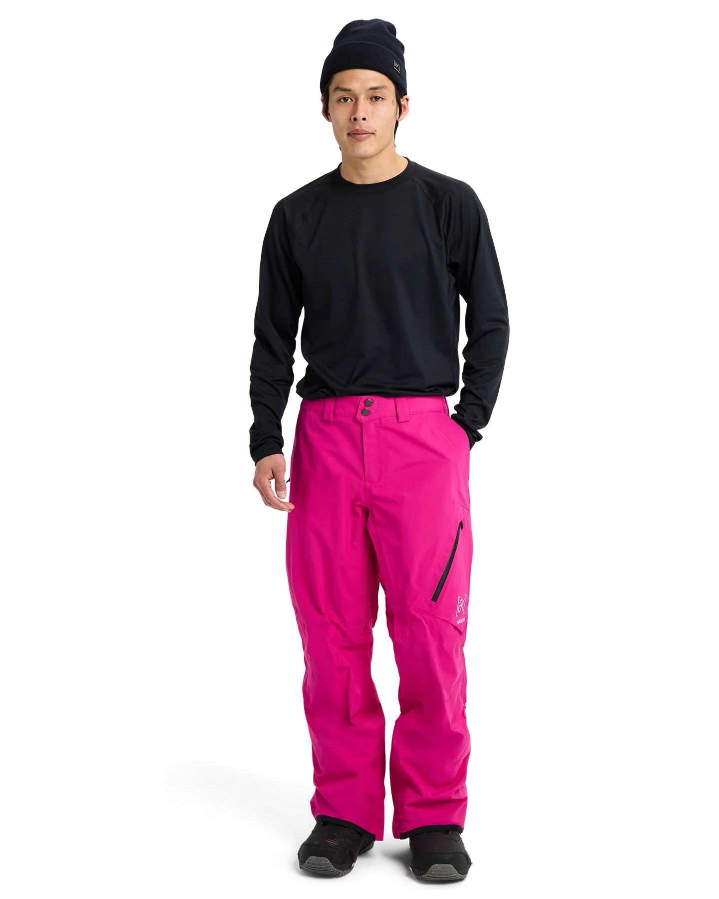 Burton Men's [ak]® Cyclic Gore‑Tex 2L Snow Pants - Very Berry - Image 2