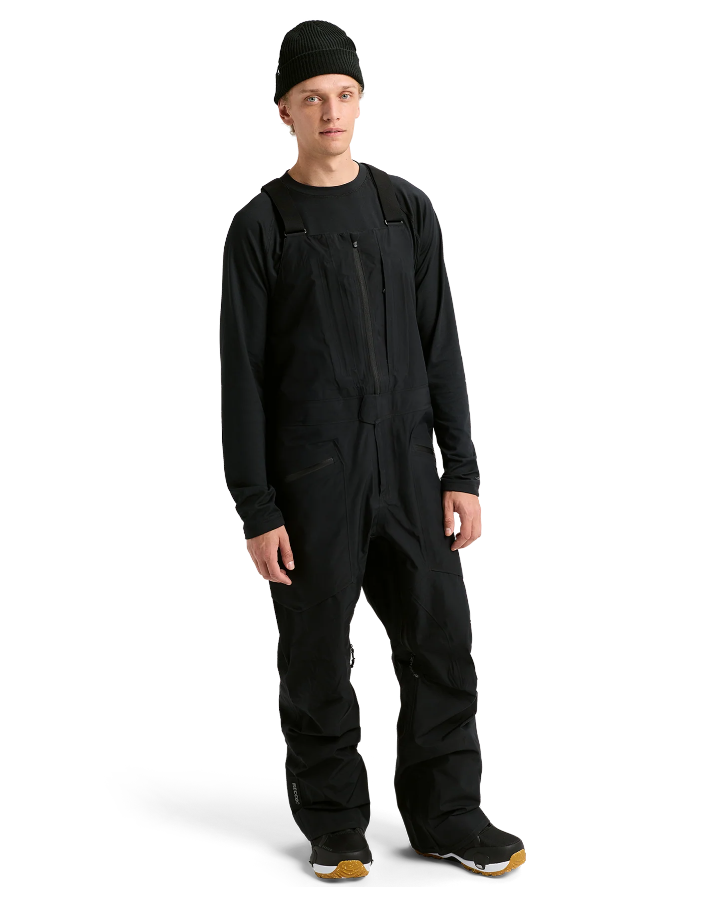 Burton Men's [ak]® Freebird Gore‑Tex 3L Snow Bib Pants - True Black - Image 2