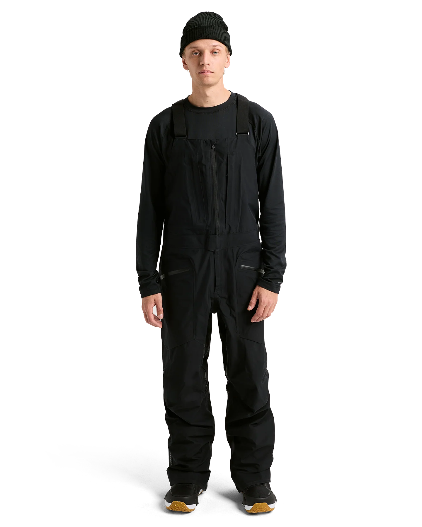Burton Men's [ak]® Freebird Gore‑Tex 3L Snow Bib Pants - True Black - Image 3