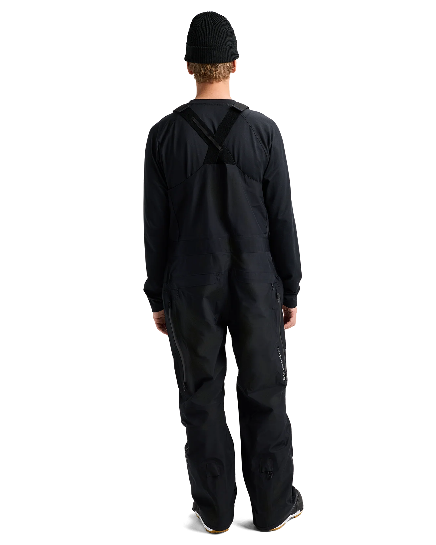 Burton Men's [ak]® Freebird Gore‑Tex 3L Snow Bib Pants - True Black - Image 4