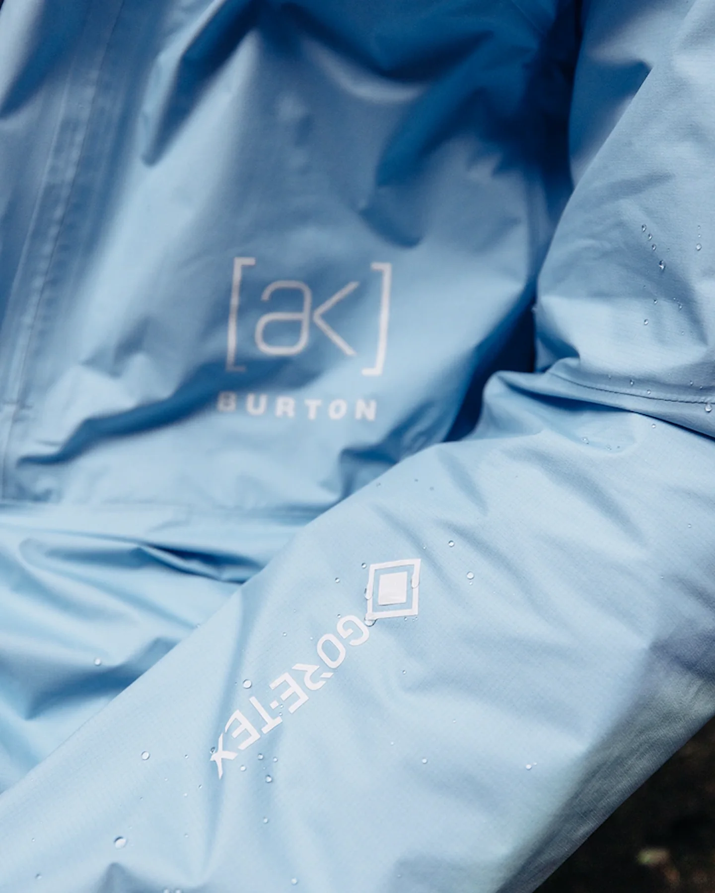 Burton Men's [ak]® GORE-TEX® Minimalist Anorak Rain Jacket - Moonrise - Image 3