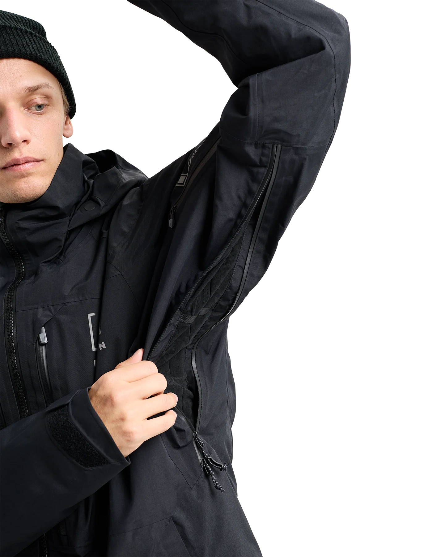 Burton Men's [ak]® Swash GORE-TEX® 2L Snow Jacket - True Black - Image 7