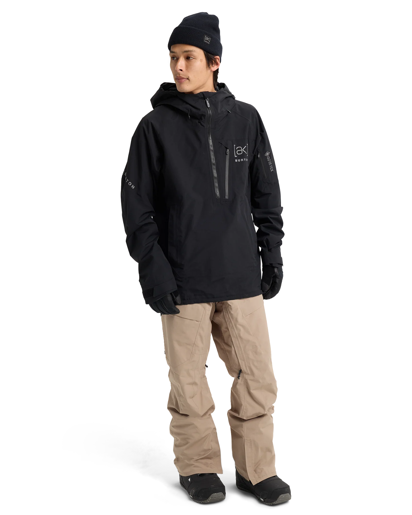 Burton Men's [ak]® Velocity GORE-TEX® 2L Snow Anorak - True Black - Image 3